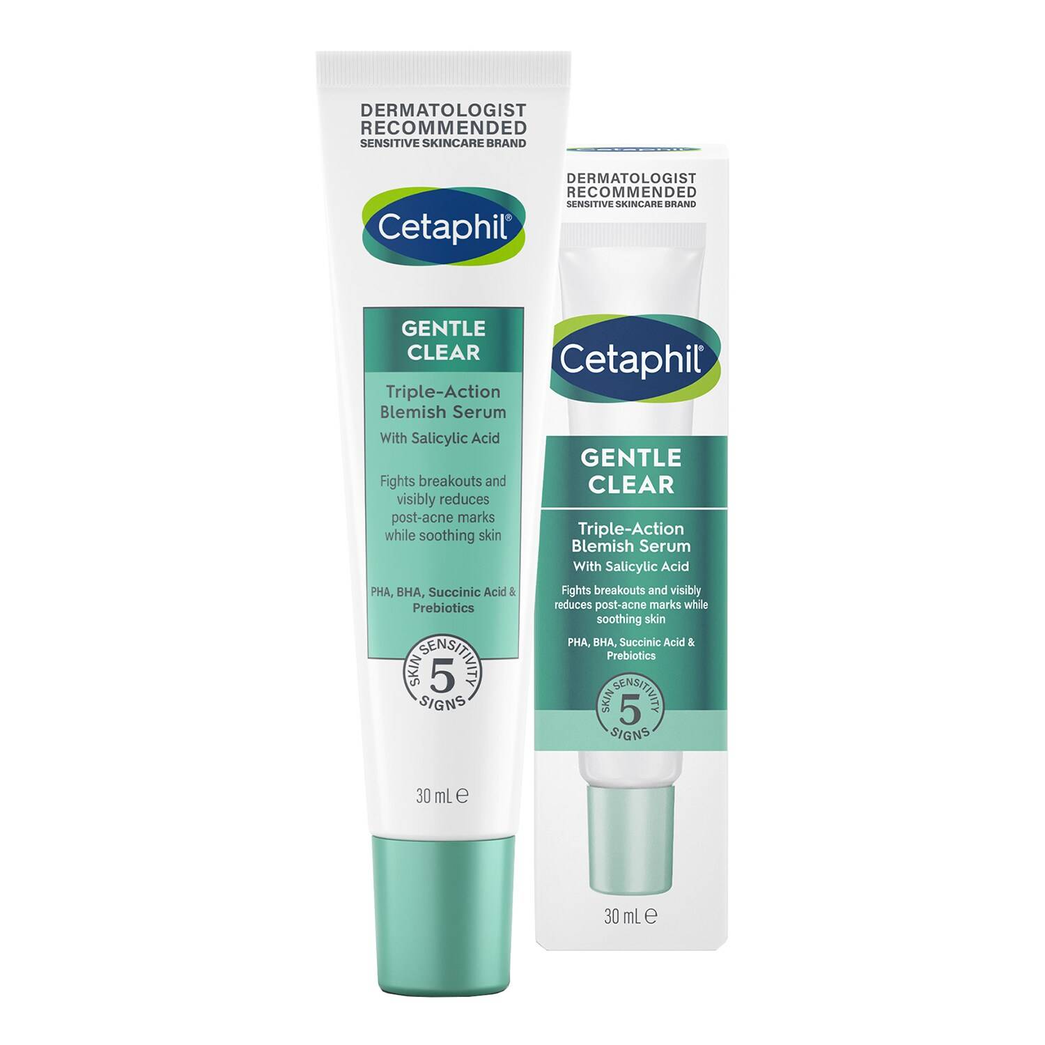 Cetaphil Gentle Clear Triple-Action Blemish Salicylic Acid Serum 30Ml