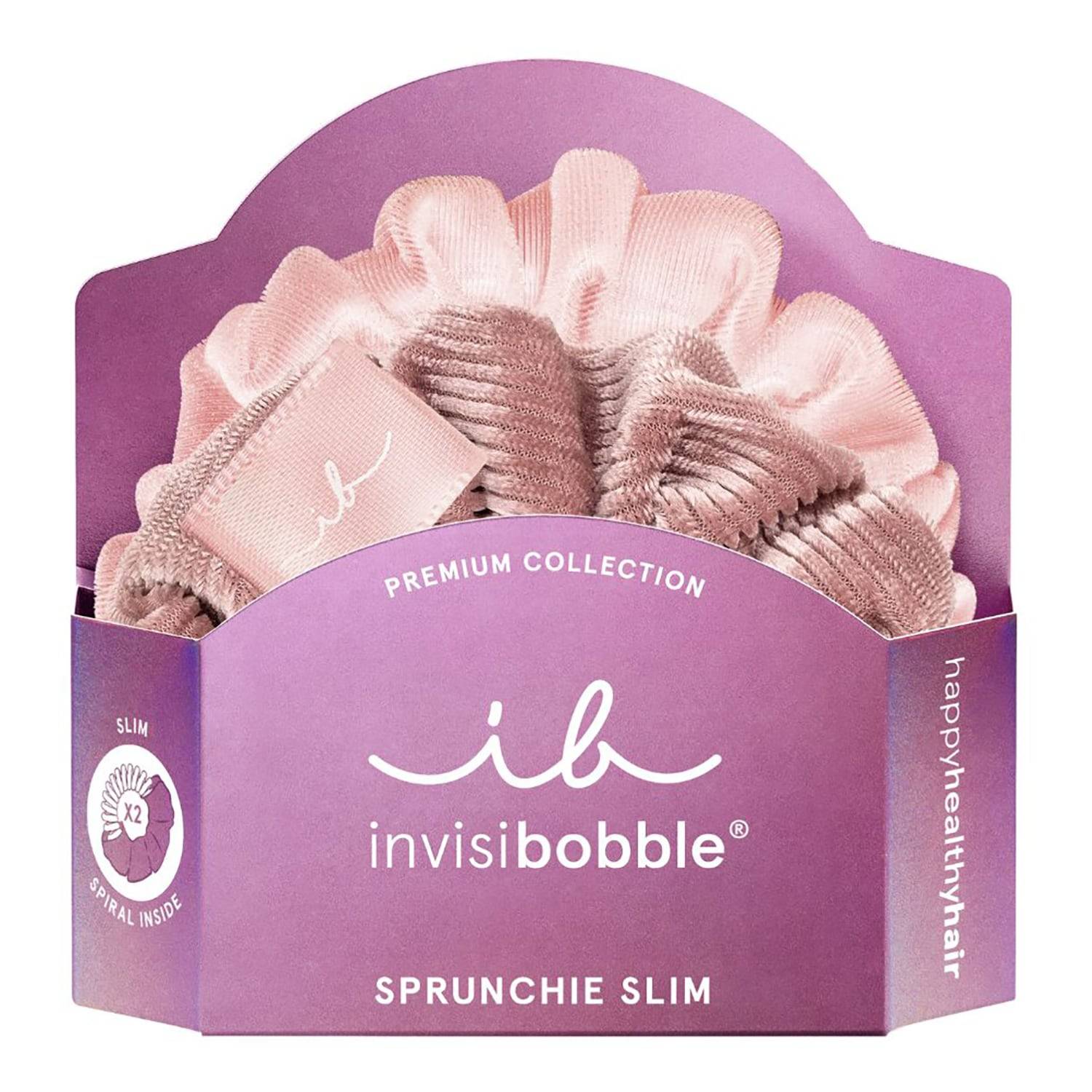 Invisibobble Sprunchie Slim Premium Crème De Caramel Hair Scrunchies Set