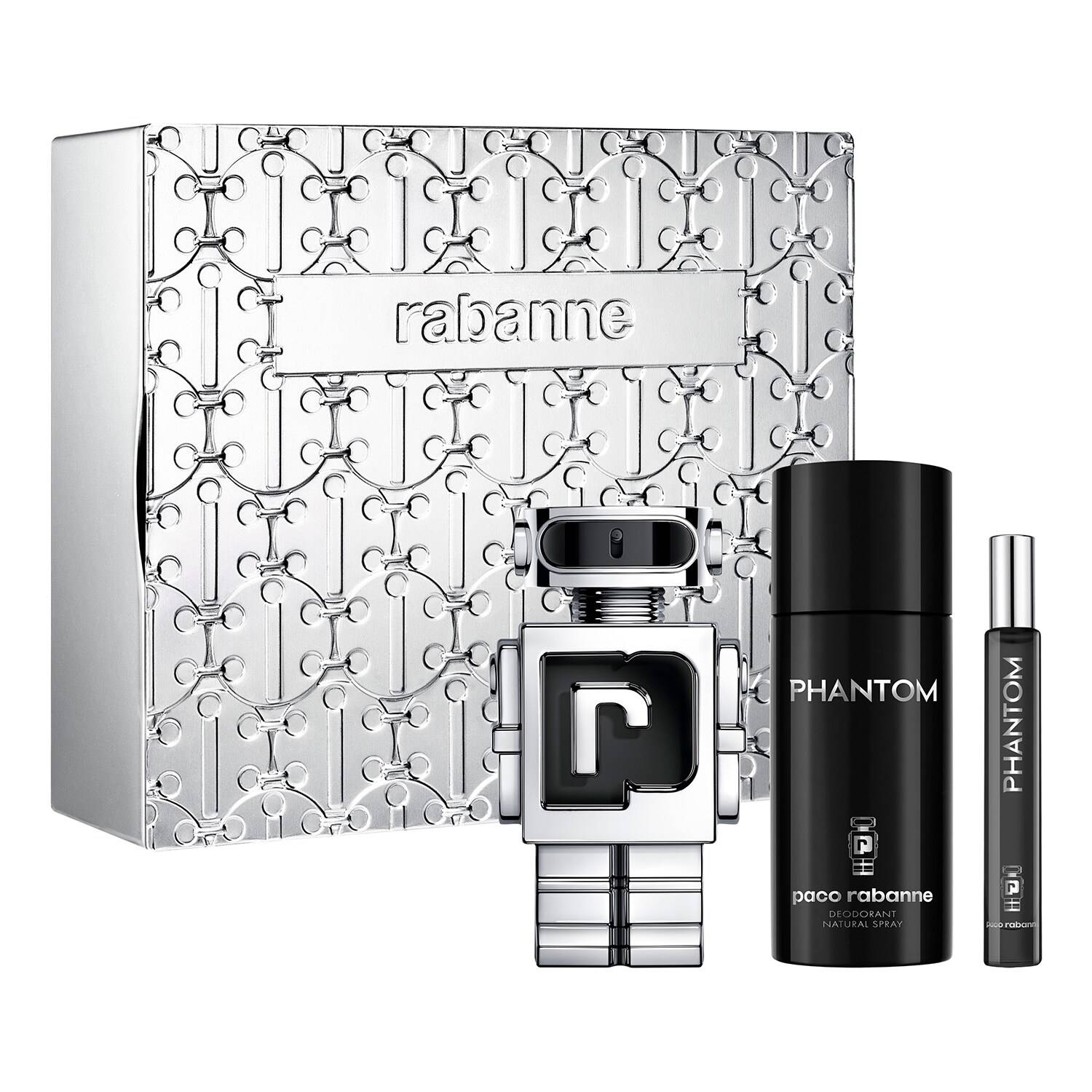 Rabanne Fragances Phantom Eau De Toilette Fragrance Gift Set