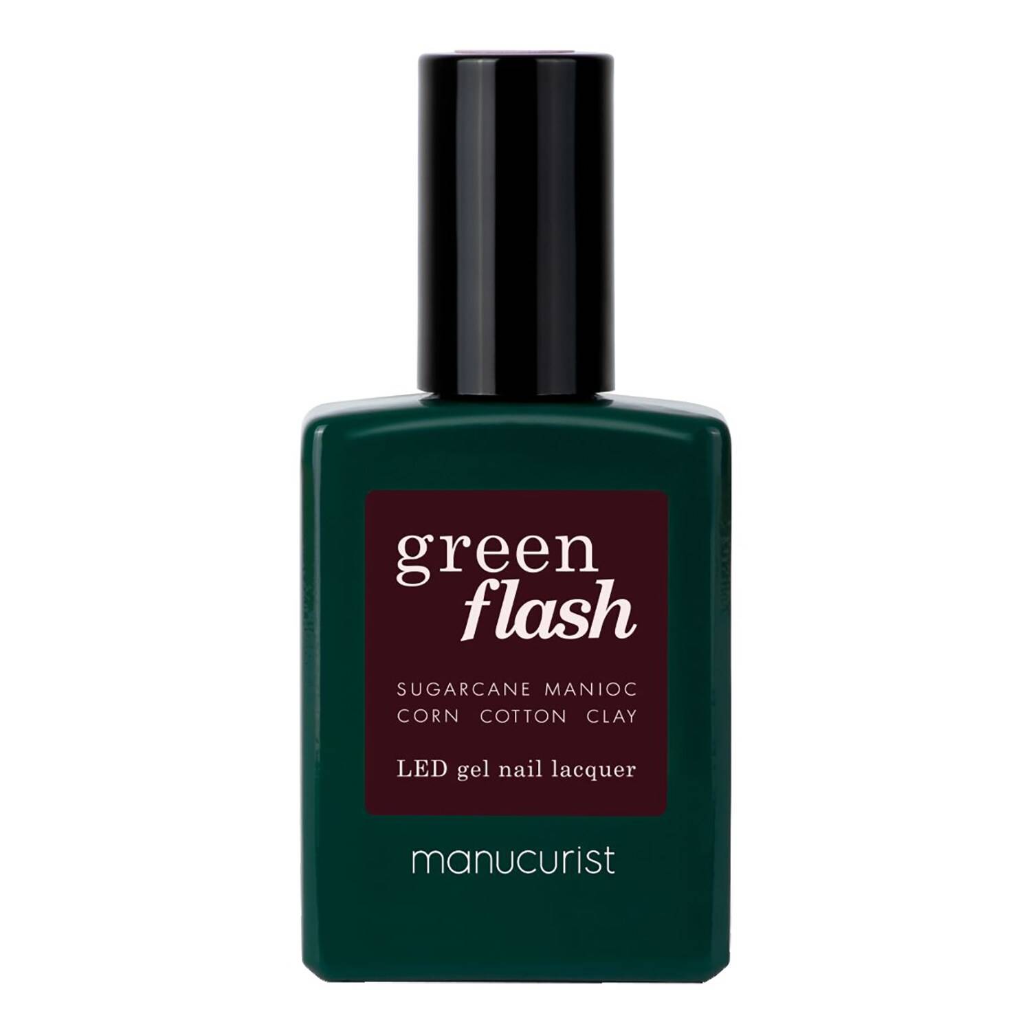 Manucurist Green Flash Led Nail Polish 15Ml Green Flash - Hollyhock 15Ml