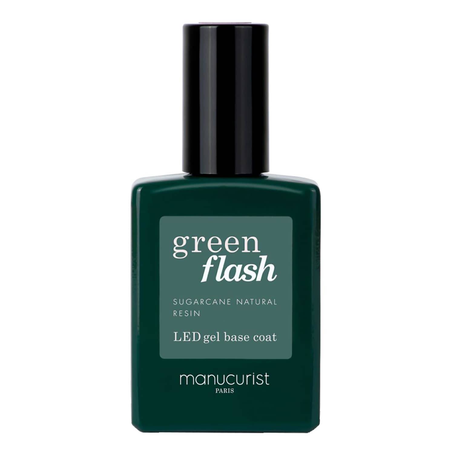 Manucurist Gel Polish Green Flash 15Ml Base Coat