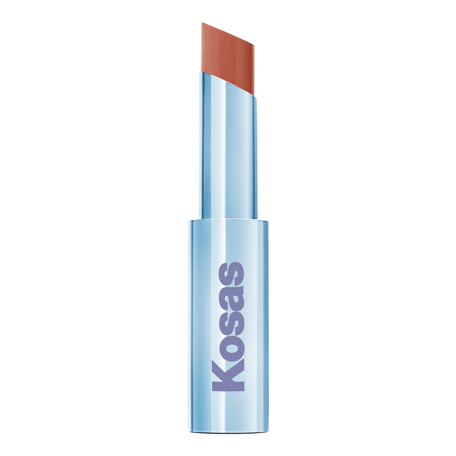 Kosas Wet Stick Moisturizing Shiny Sheer Lipstick 3.1G Papaya Treat