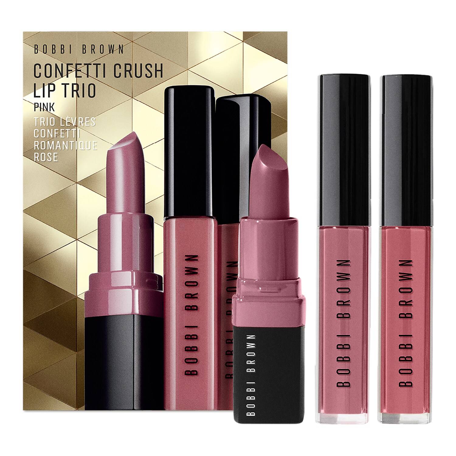 BOBBI BROWN Confetti Crush Lip Trio Pink