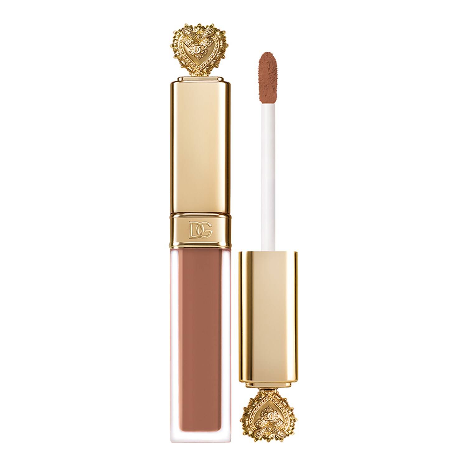DOLCE & GABBANA Devotion Liquid Lipstick in Mousse 5ml 200 Grat2itudine (Warm Pink)
