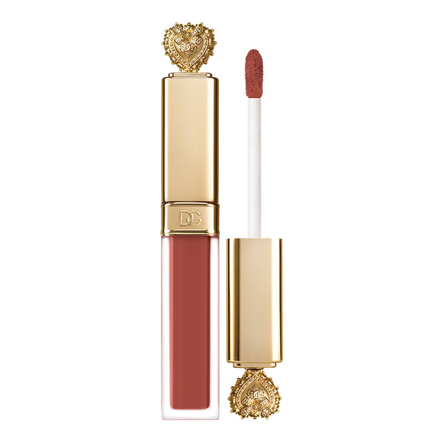 Dolce & Gabbana Devotion Liquid Lipstick In Mousse 5Ml 110 Generosita (Deep Nude)