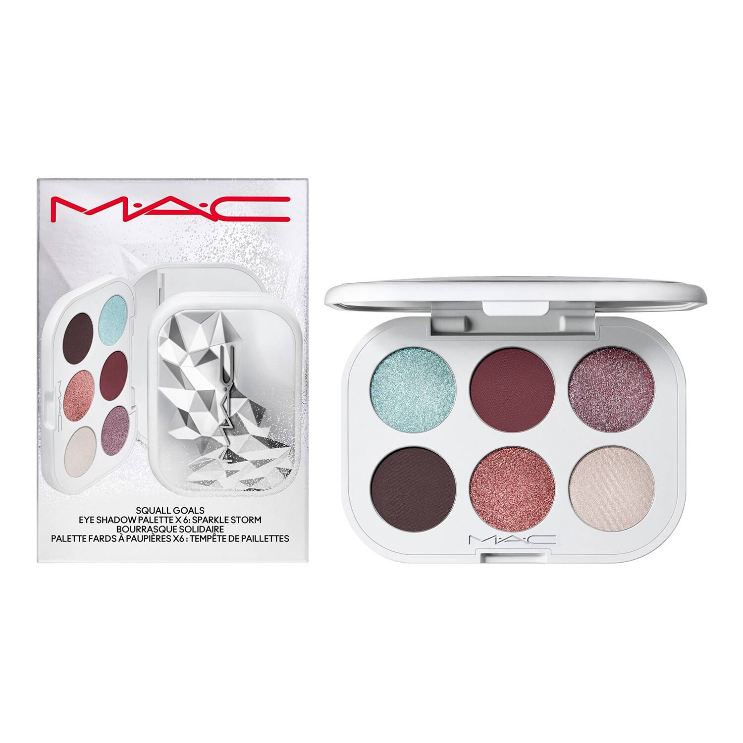 M.A.C Squall Goals Eye Shadow Palette 6.25g Sparkle Storm