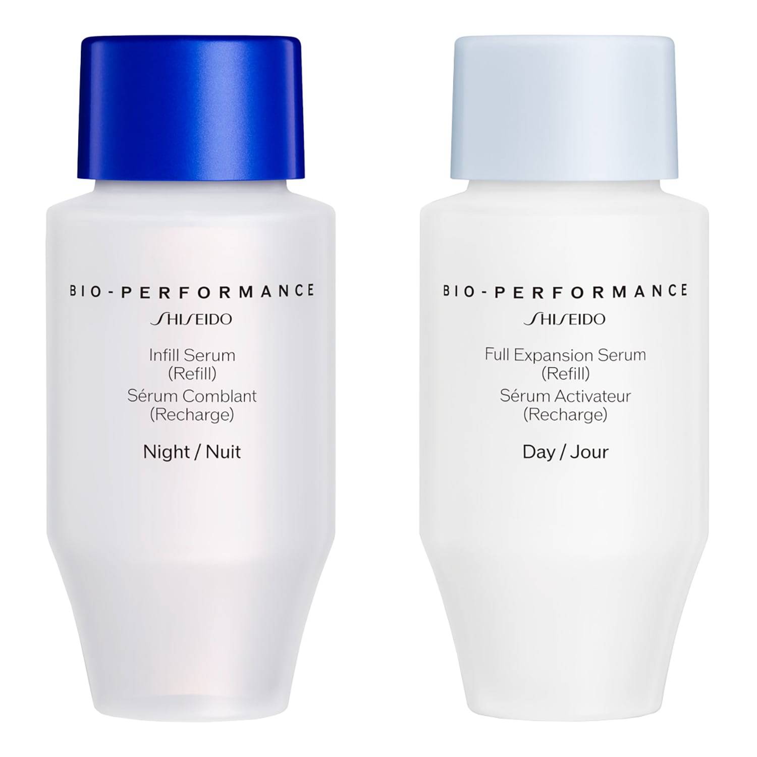 Shiseido Bio Performance Skin Filler Refill Infill Night & Full Expansion Day Serum Duo