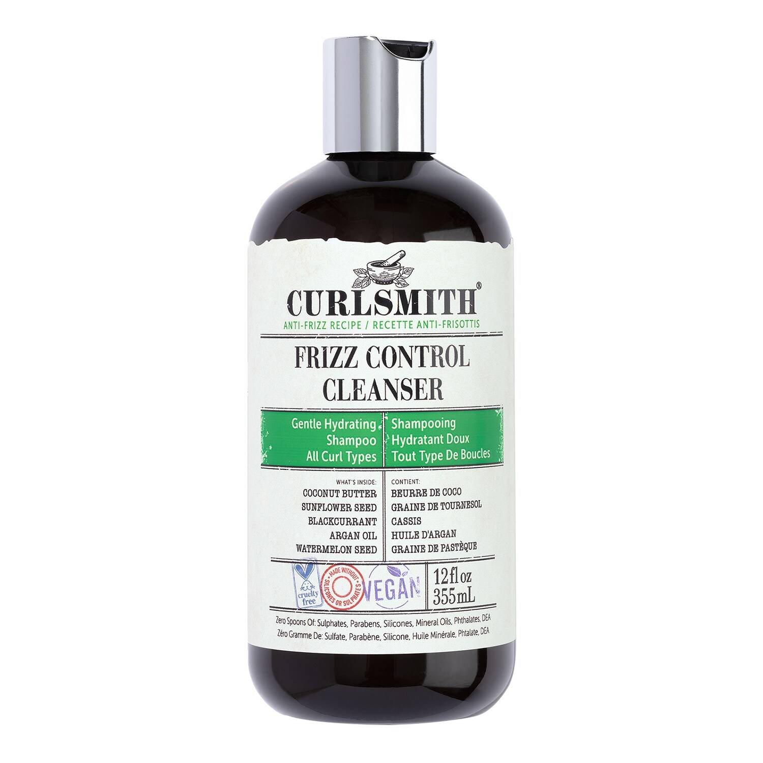 Curlsmith Frizz Control Cleanser 355Ml