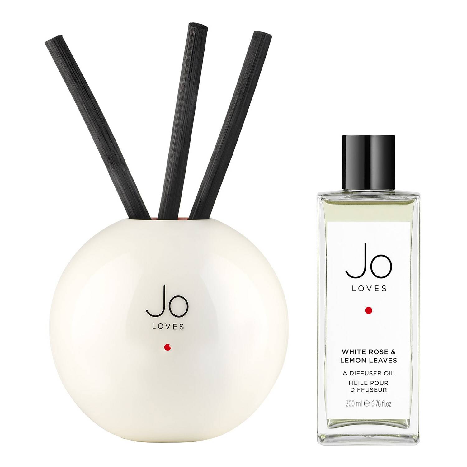 Jo Loves White Rose & Lemon Leaves A Fragrance Diffuser 200Ml