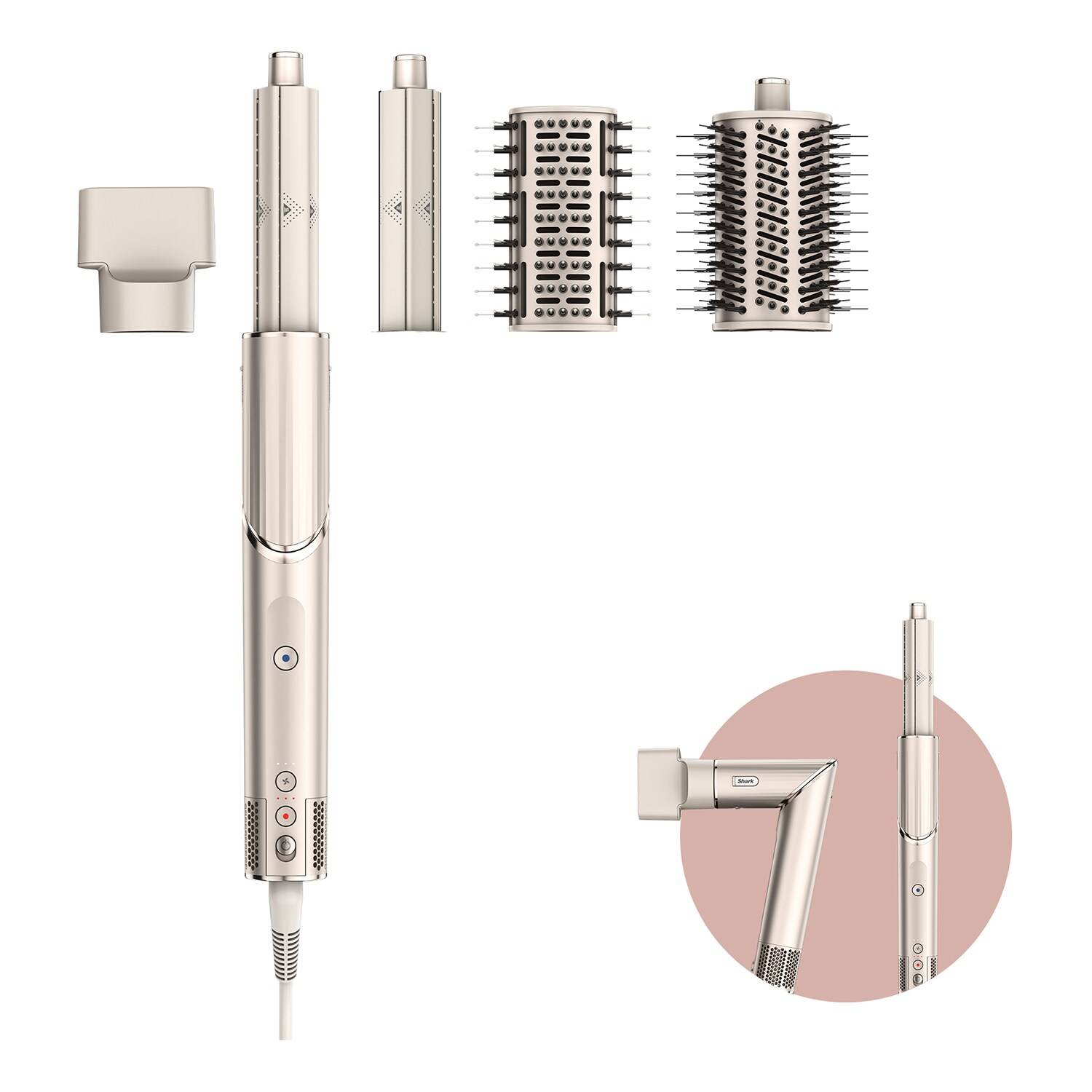Shark Beauty Shark Flexstyle Air Styler & Hair Dryer Stone 4-In-1