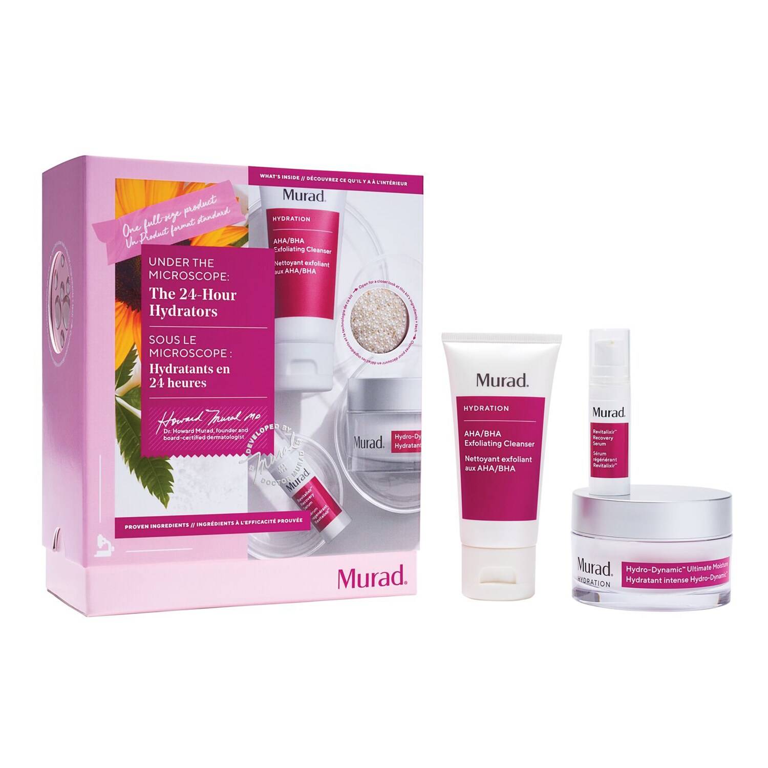 Murad Under The Microscope The 24-Hour Hydrators Trio