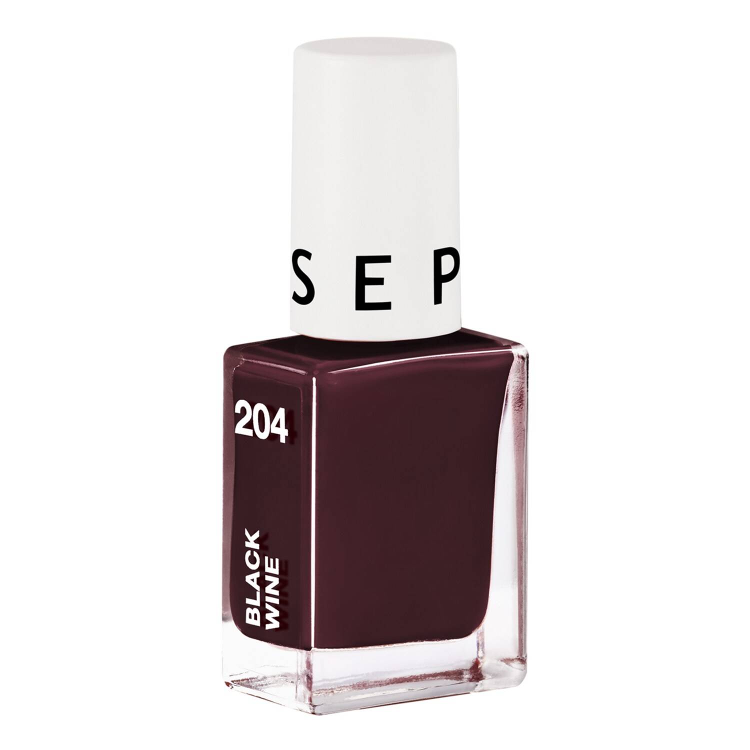 Sephora Collection Nail Polish 6.5Ml 204 Black Wine