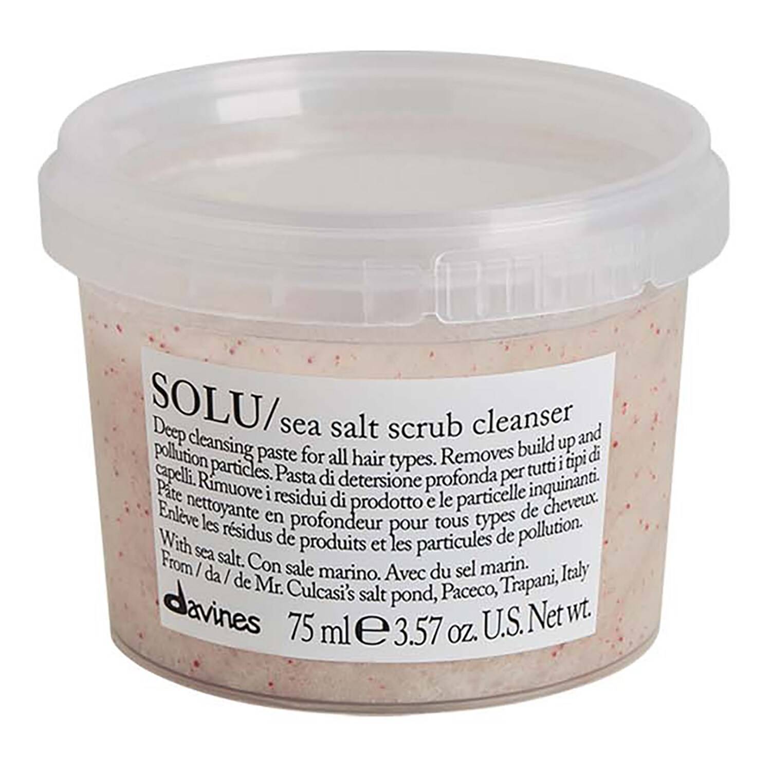 Davines Solu Salt Scrub 75Ml