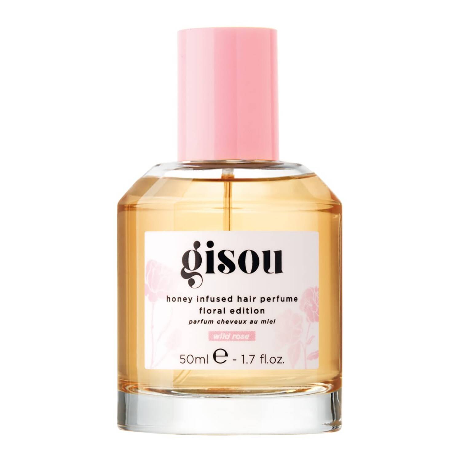 Gisou Honey Infused Hair Perfume Floral Edition - Wild Rose 50Ml