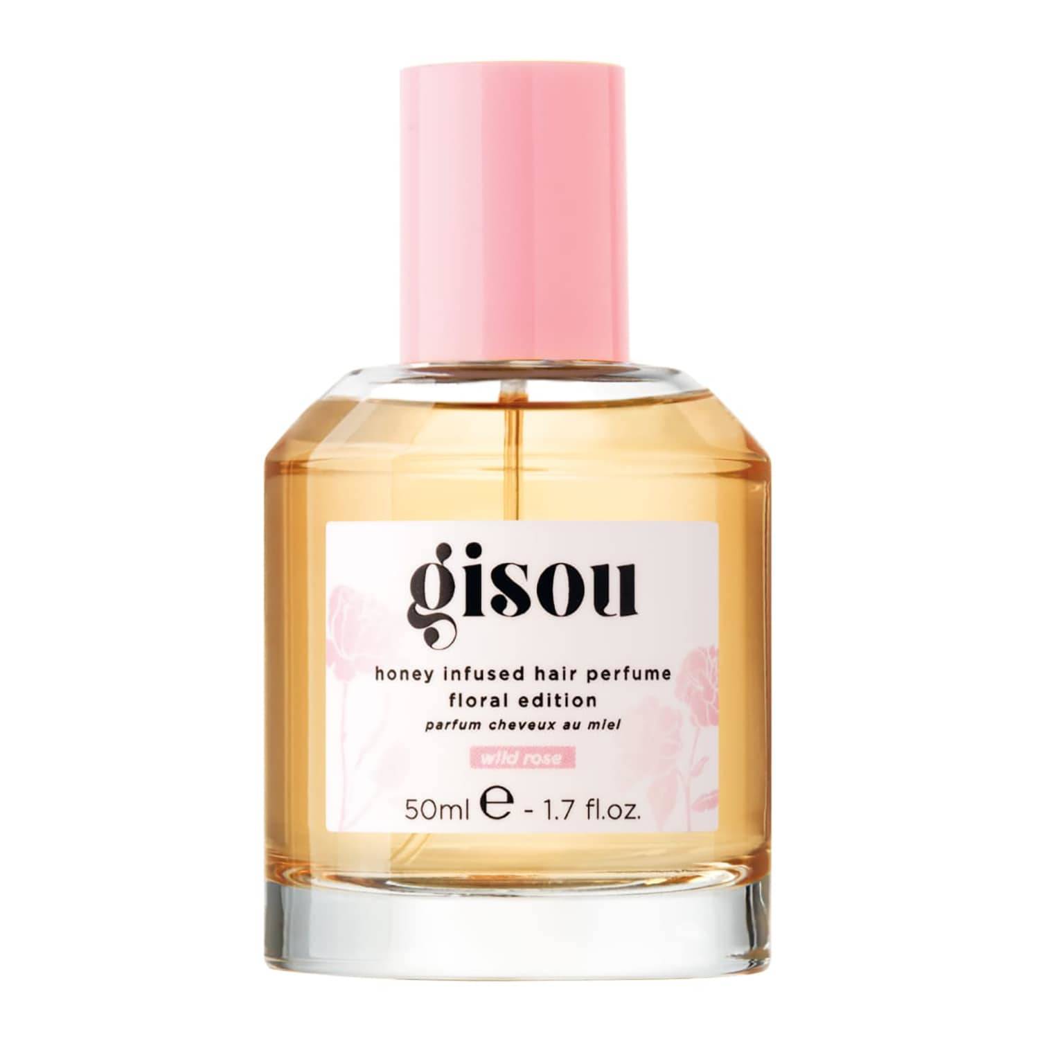 Gisou Honey Infused Hair Perfume Floral Edition - Wild Rose 50Ml