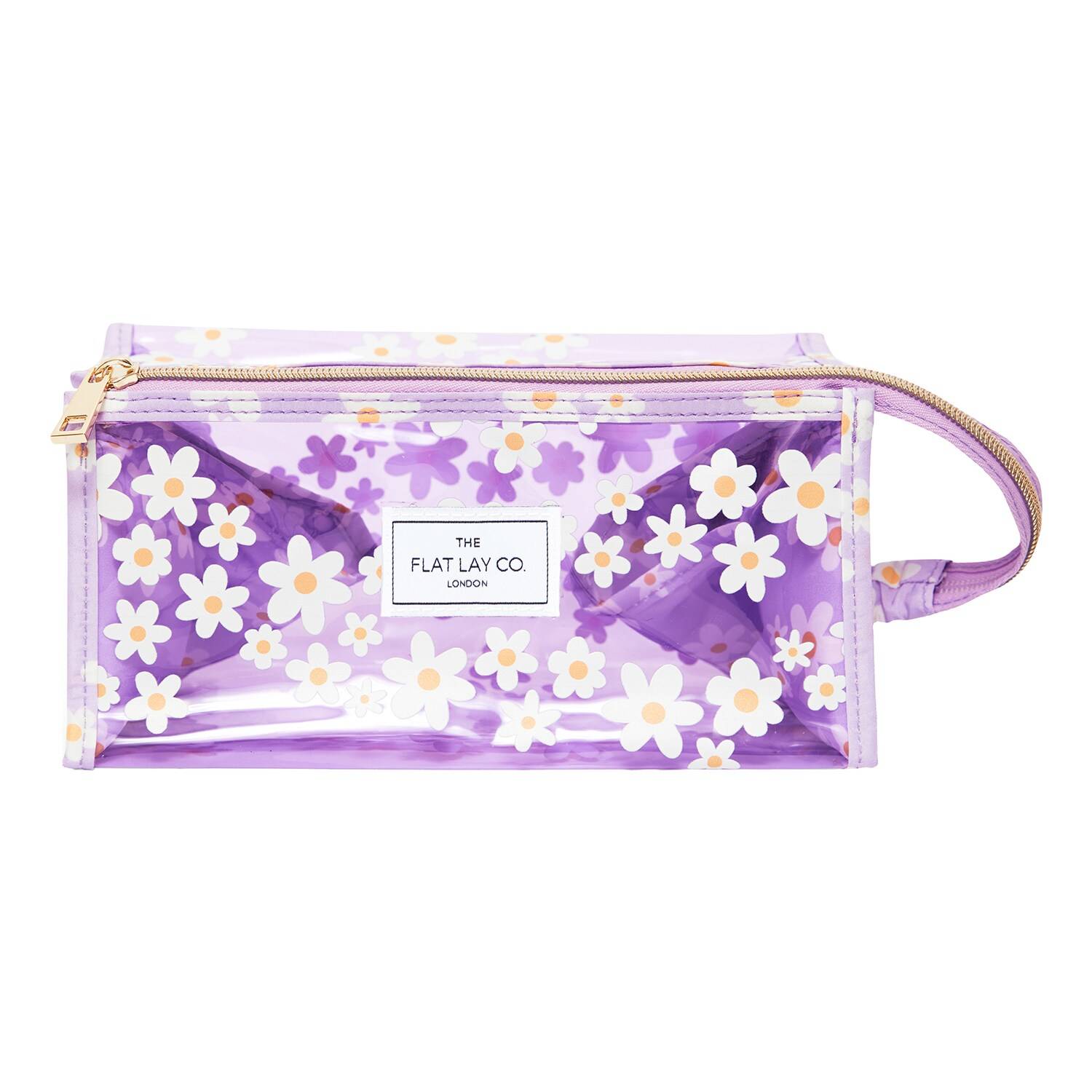 THE FLAT LAY CO. Jelly Box - Bag Floral Lilac Daisy