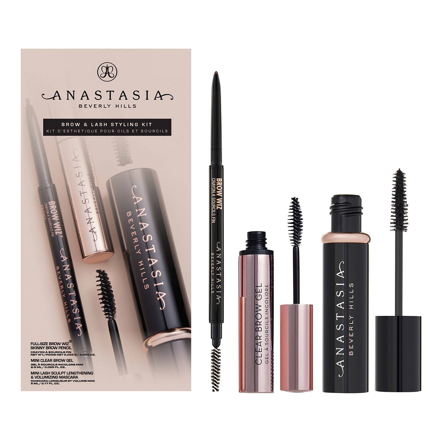 ANASTASIA BEVERLY HILLS Brow & Lash Styling Kit Taupe