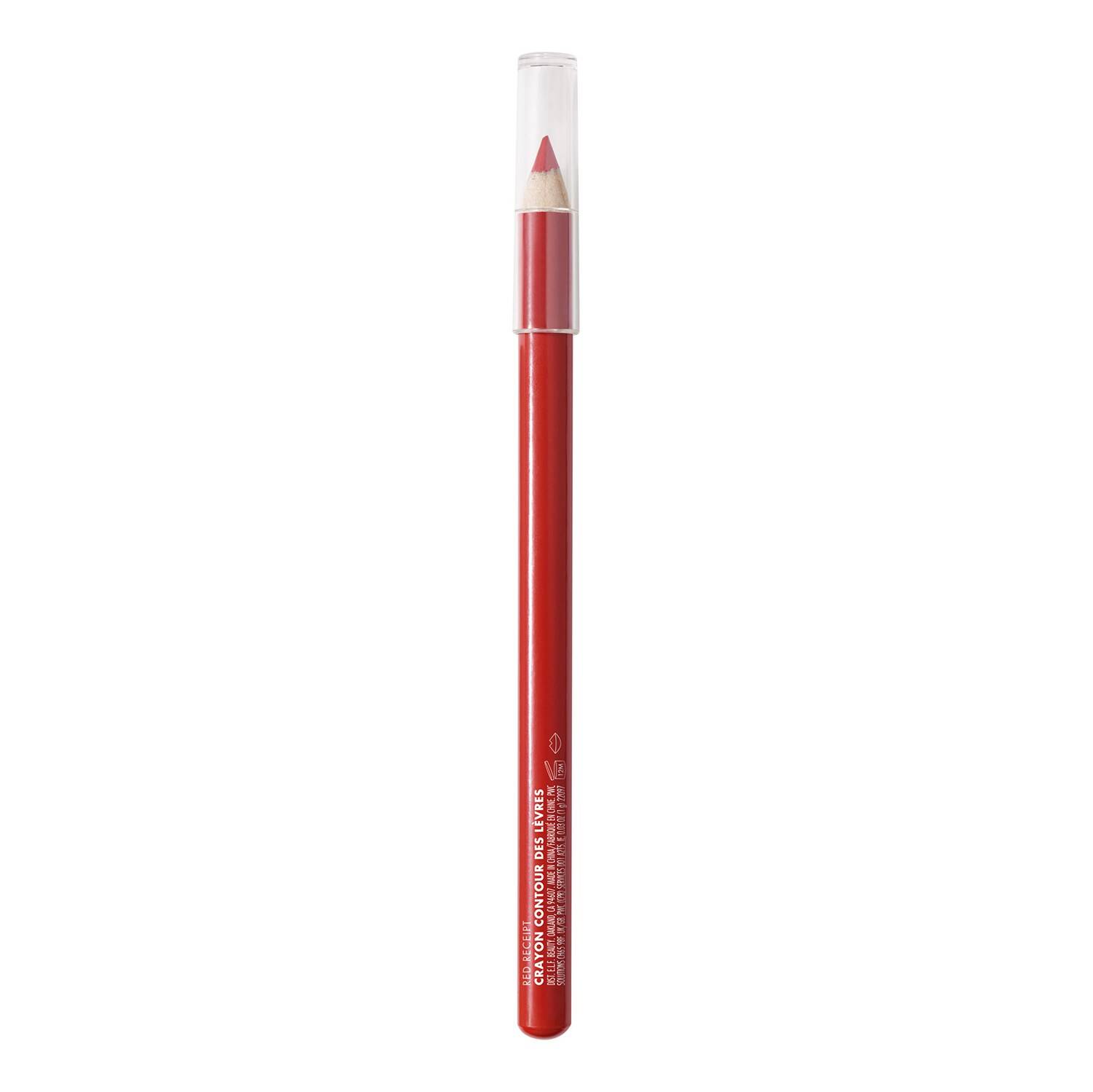 E.L.F. Cosmetics Cream Glide Lip Liner 1G Red Receipt