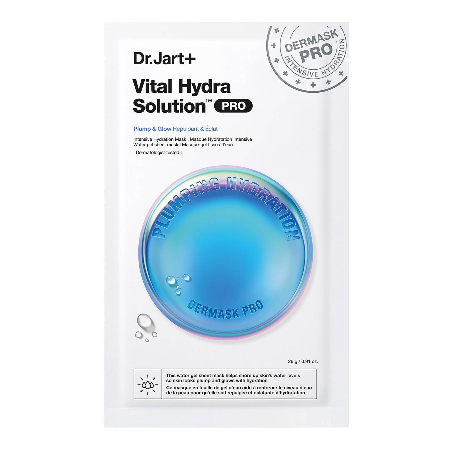 Dr Jart+ Vital Hydra Solution Pro Mask - Vital Hydra Solution Pro Mask 26G 26 G