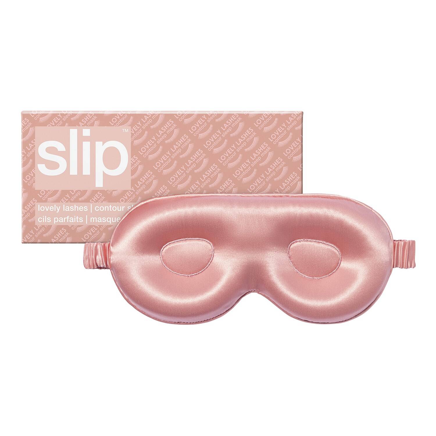Slip Pure Silk Contour Sleep Mask Rose