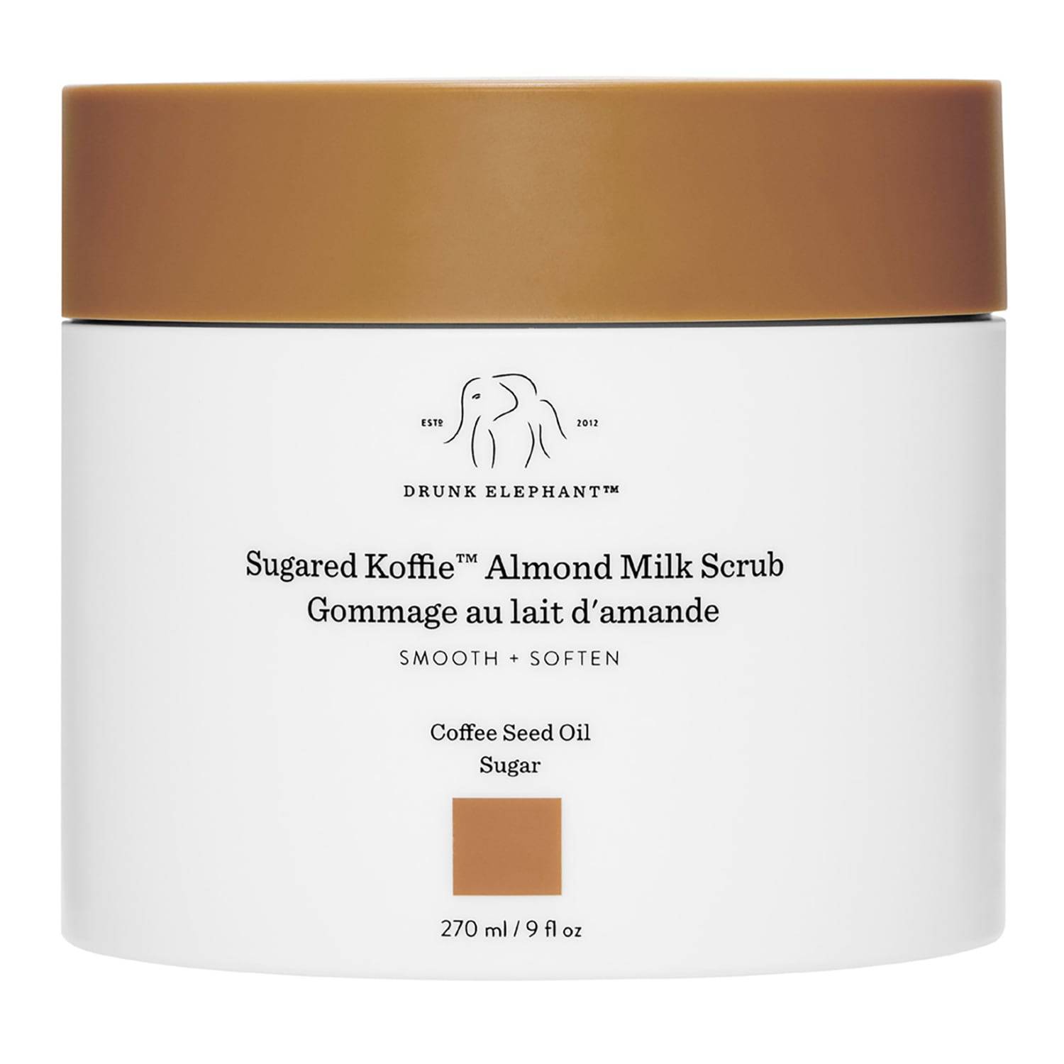Drunk Elephant Sugared Koffie Scrub 270Ml