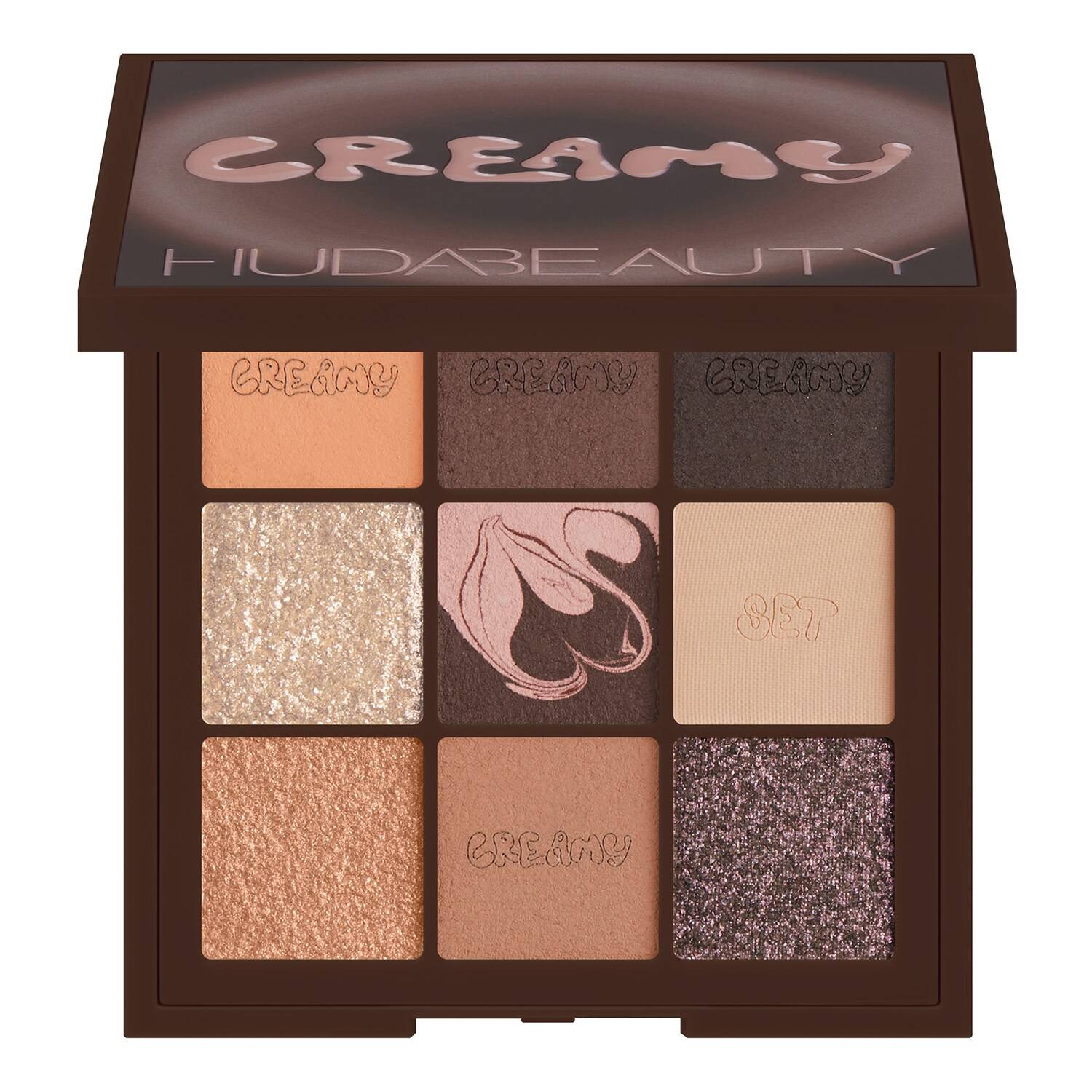 Huda Beauty Creamy Obsessions Eyeshadow Palette Neutral Brown