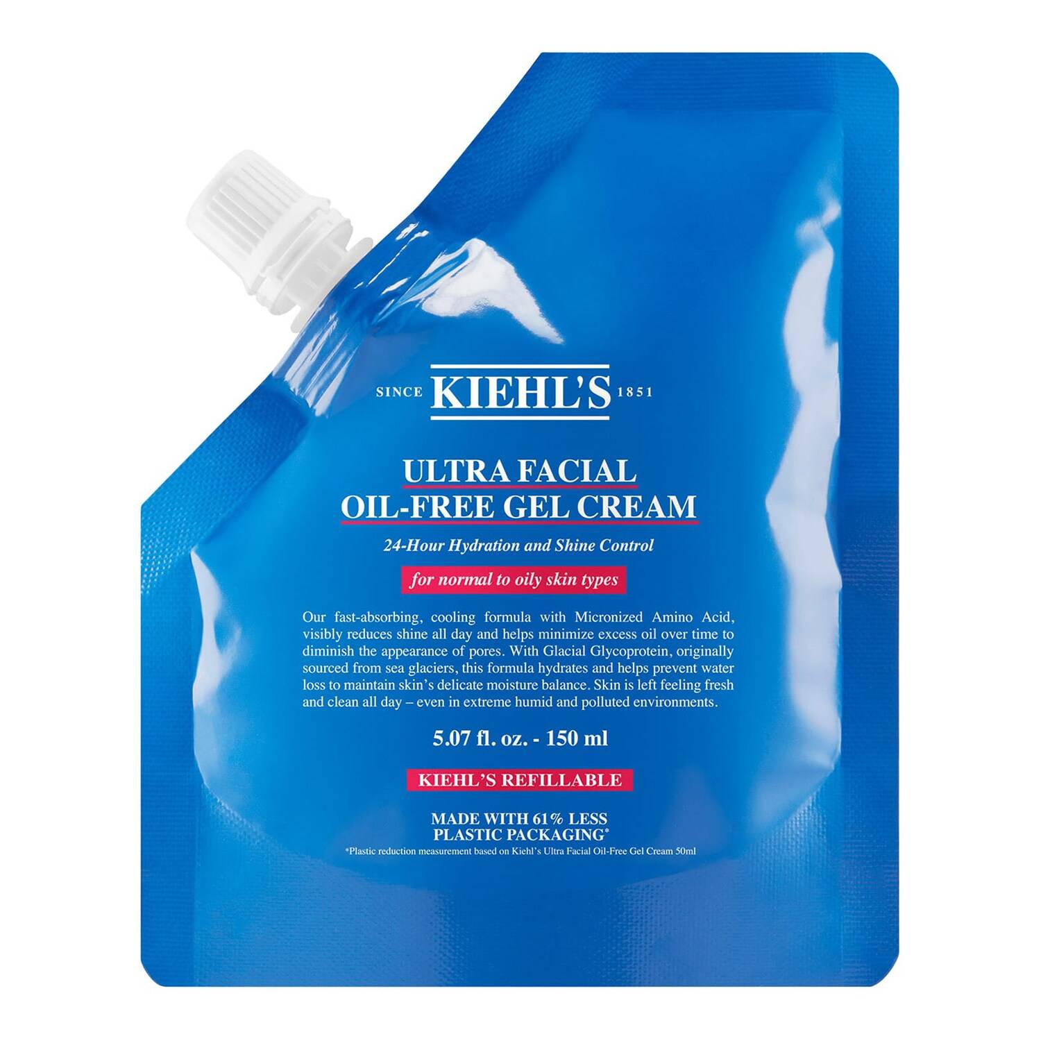 Kiehl's Since 1851 Ultra Facial Cream Oil Free Refill Pouch 150Ml