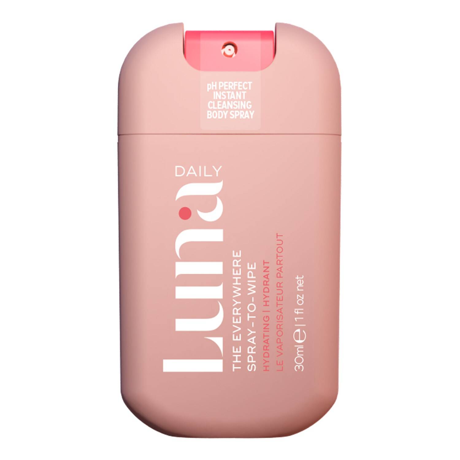 Luna Daily The Hydrating Everywhere Spray-To-Wipe Mini 30Ml