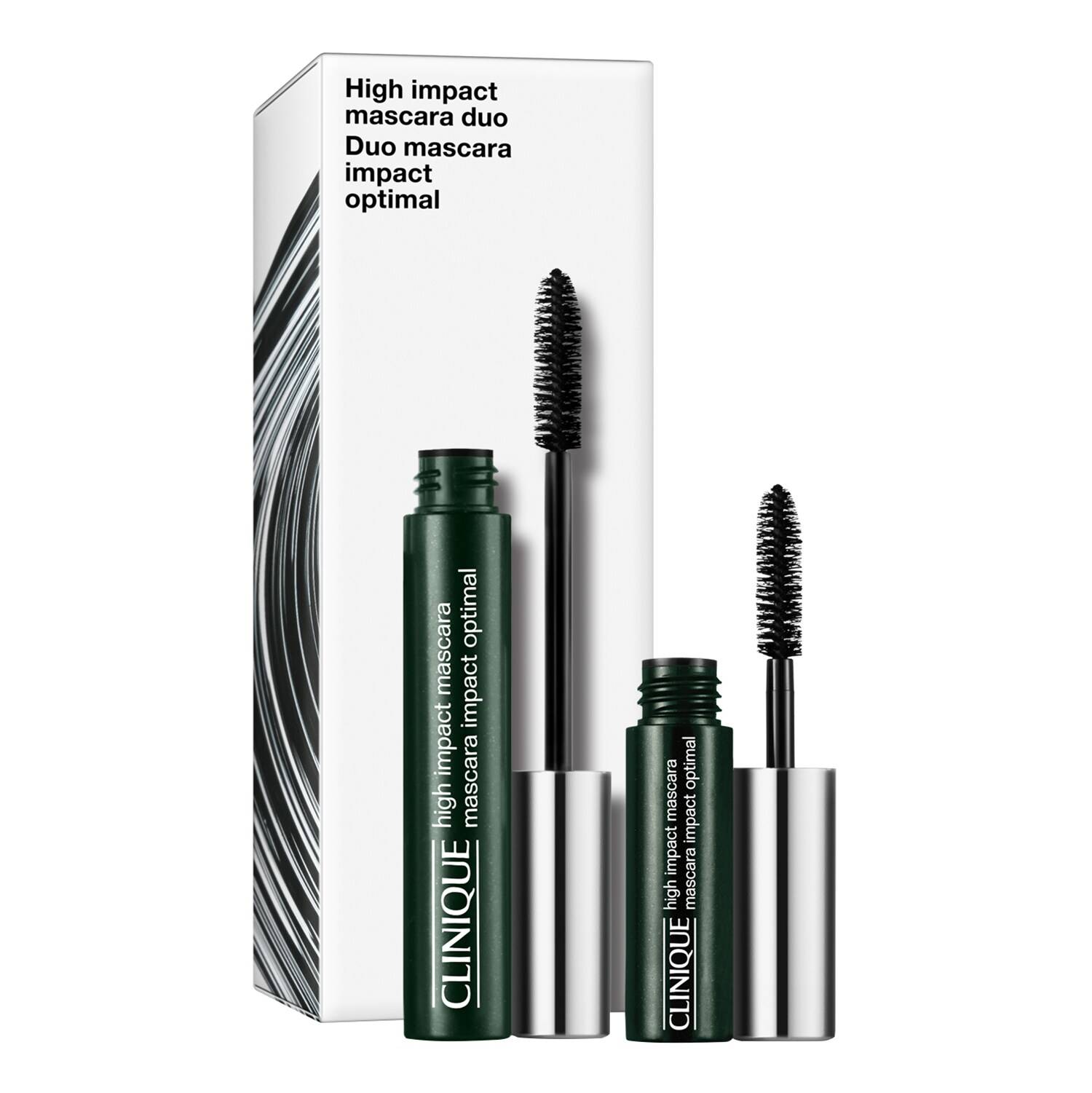 CLINIQUE High Impact Mascara: Home & Away Makeup Duo High Impact