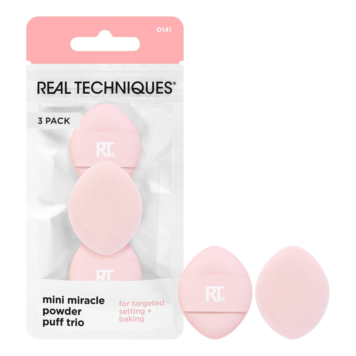 Real Techniques Mini Miracle Powder Puff Trio