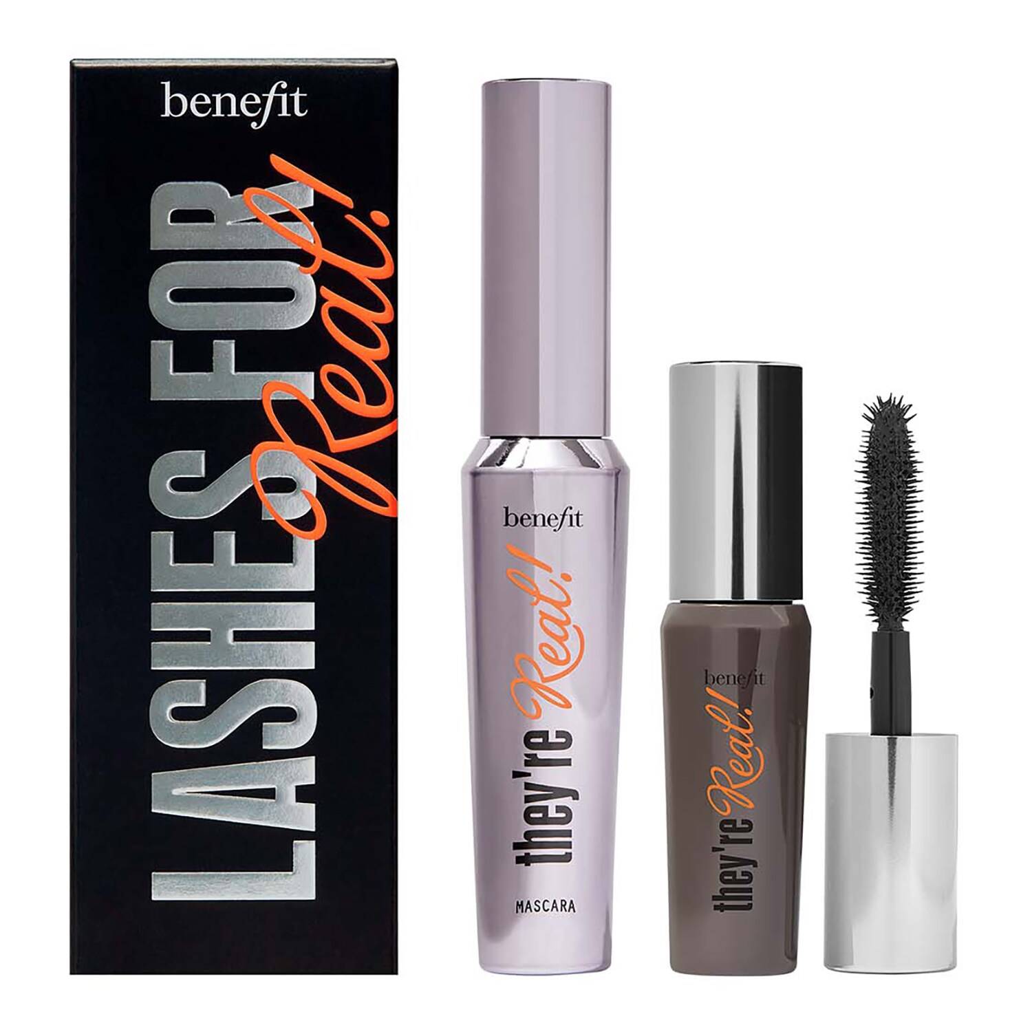 Benefit Cosmetics Lashes For Real! They'Re Real Mascara Booster Set