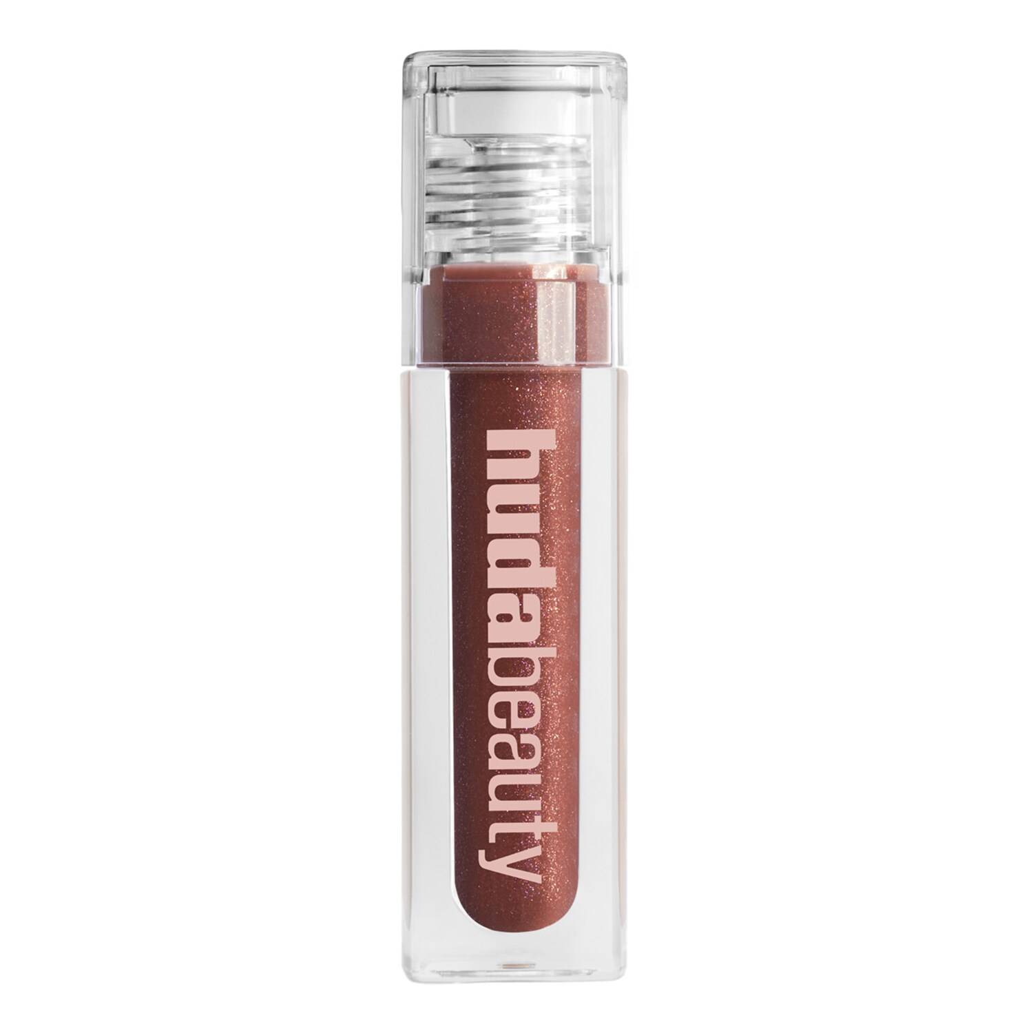 Huda Beauty Faux Filler Extra Shine Lip Gloss 3.9Ml Icy Nude She Fire