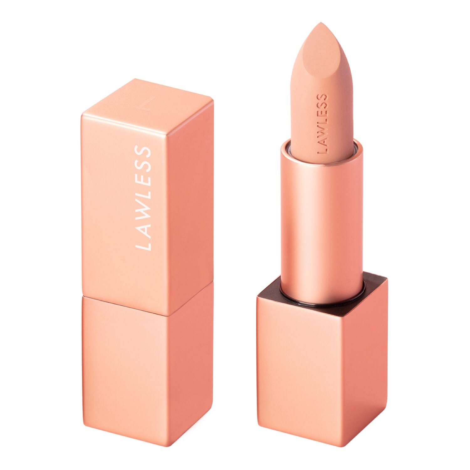 Lawless Beauty Forget The Filler Lip Plumping Line-Smoothing Satin Cream Lipstick 3.7G Platinum