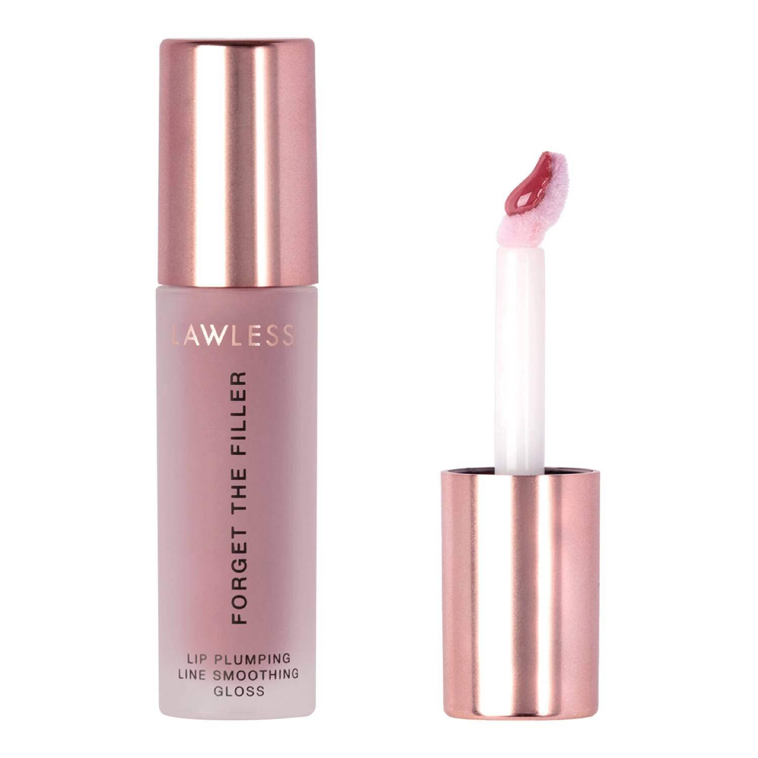 Lawless Beauty Forget The Filler Lip Plumper Line Smoothing Gloss 3.3Ml Velvet
