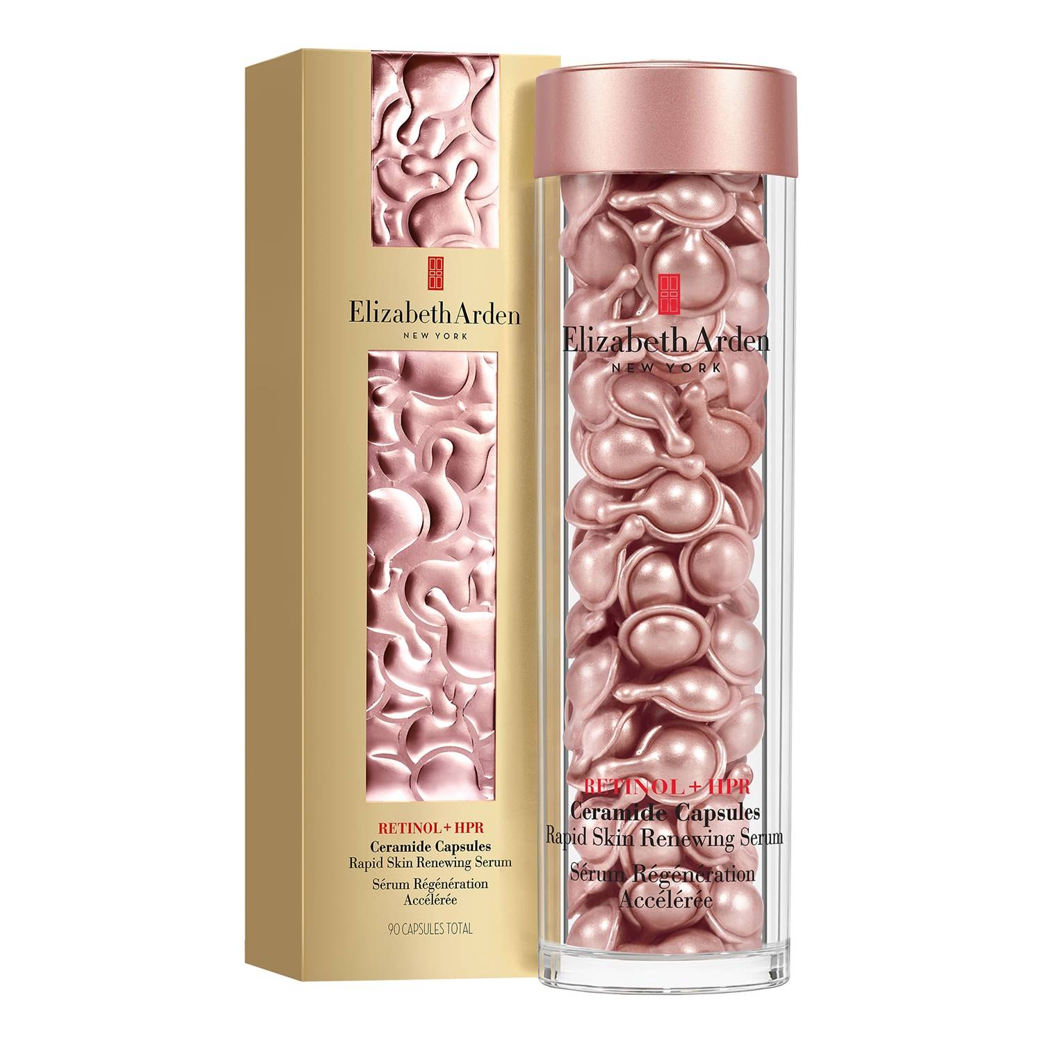 Elizabeth Arden Retinol + Hpr Ceramide Capsules Rapid Skin Renewing Serum 90 Pieces