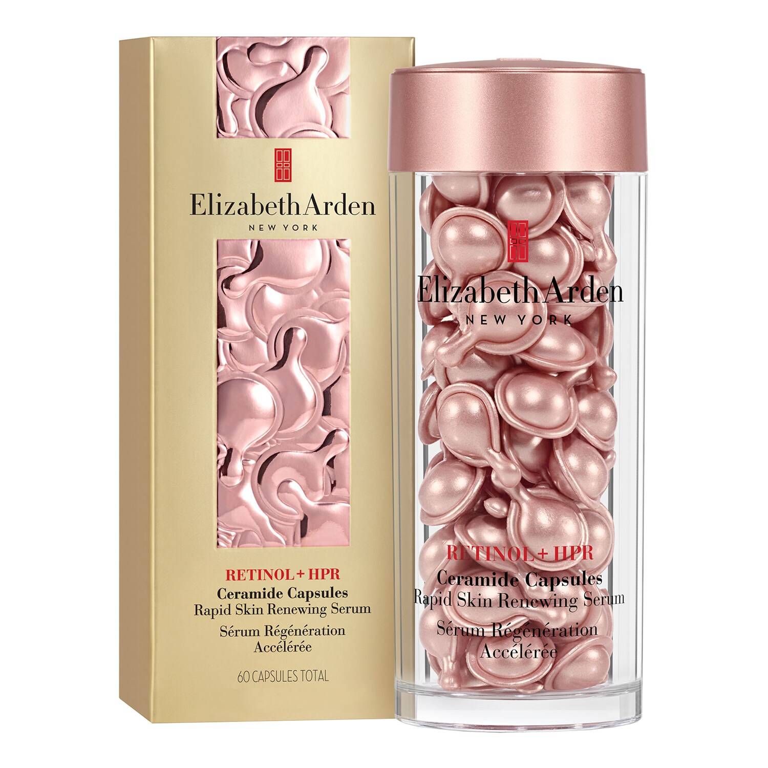 Elizabeth Arden Retinol + Hpr Ceramide Capsules Rapid Skin Renewing Serum 60 Pieces