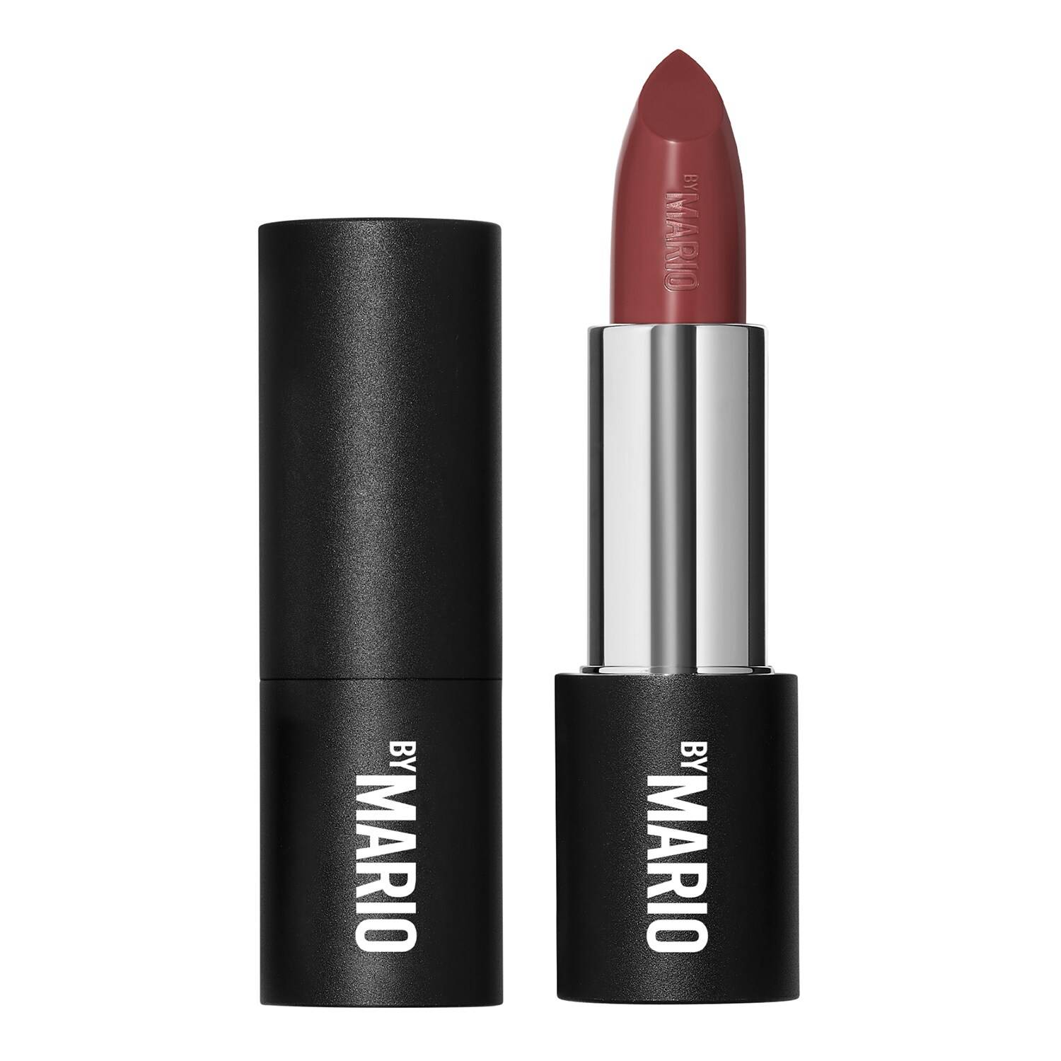 Makeup By Mario Supersatin Lipstick 3.5G Central Park - Raisin Brown