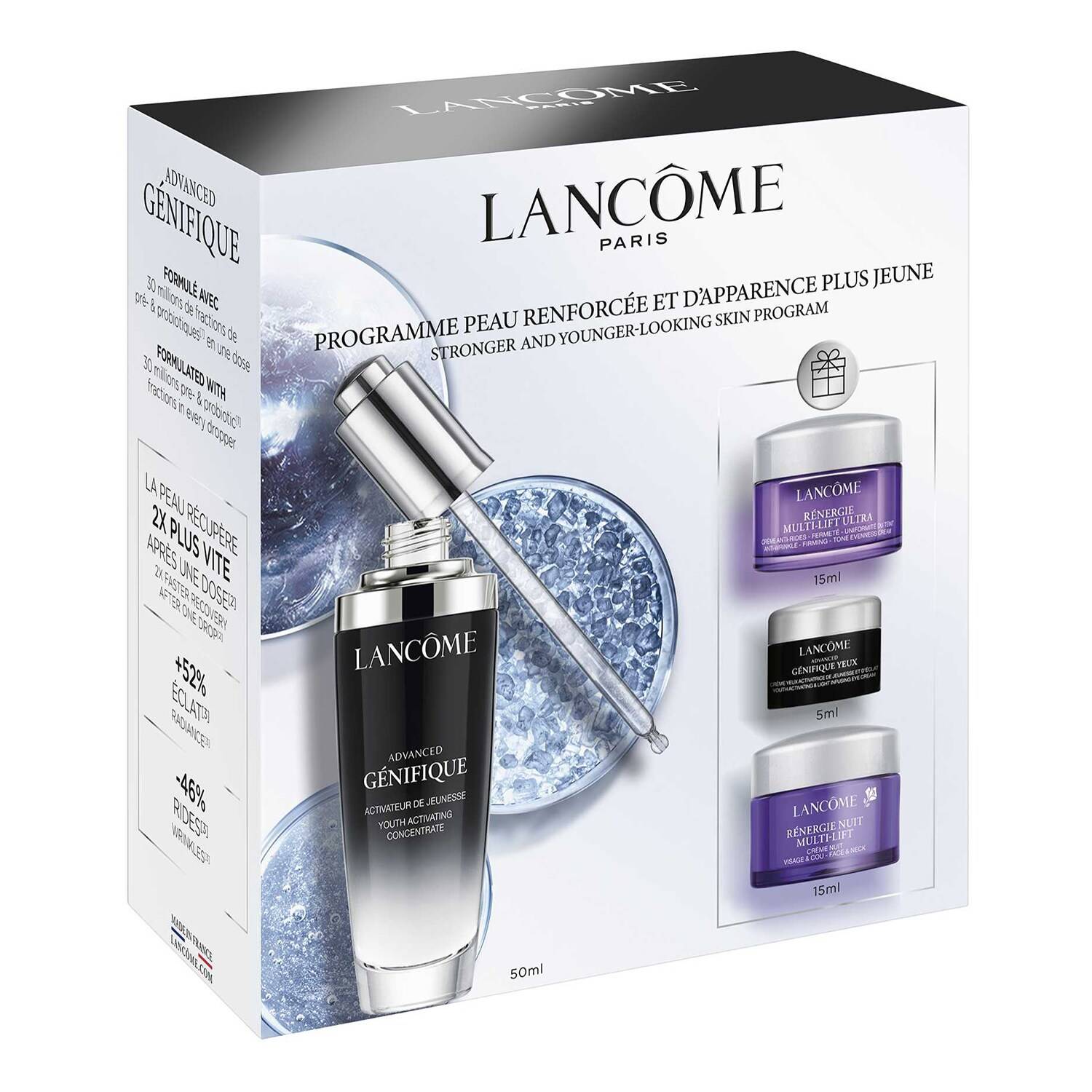 Lancome Advanced Genifique Serum Skincare Routine Gift Set