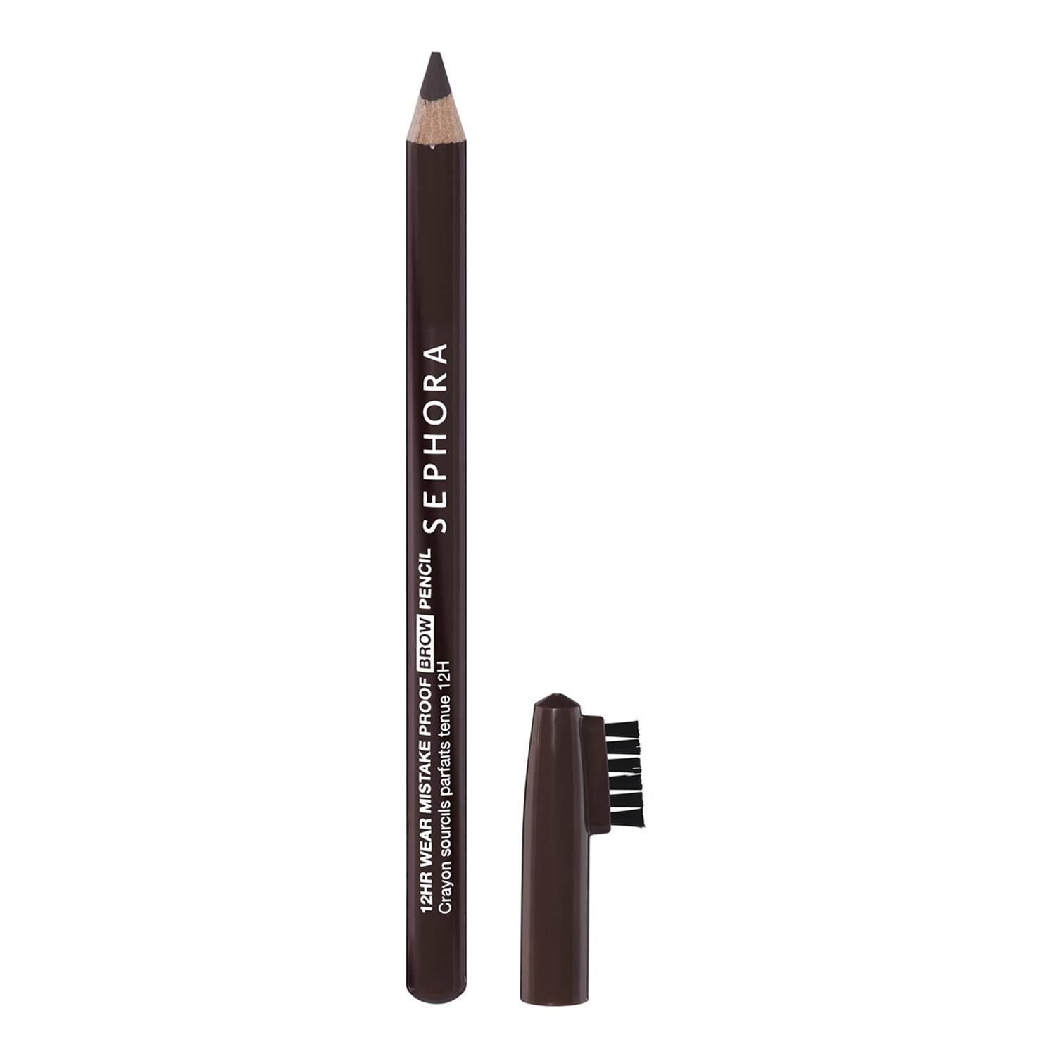 Sephora Collection 12Hr Wear Mistake Proof Brow Pencil Long Wear 1.14G 06 Soft Charcoal