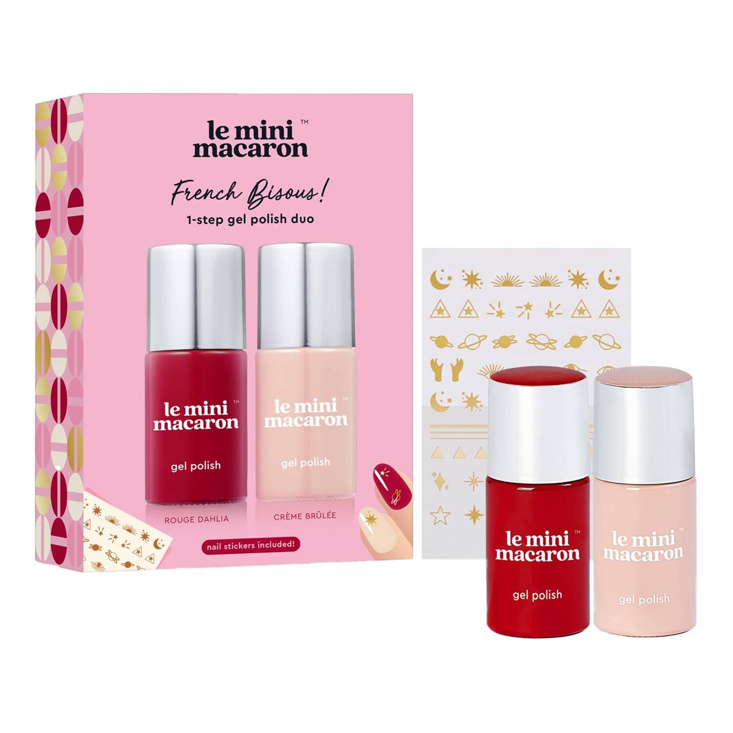 Le Mini Macaron French Bisous Gel Polish Set