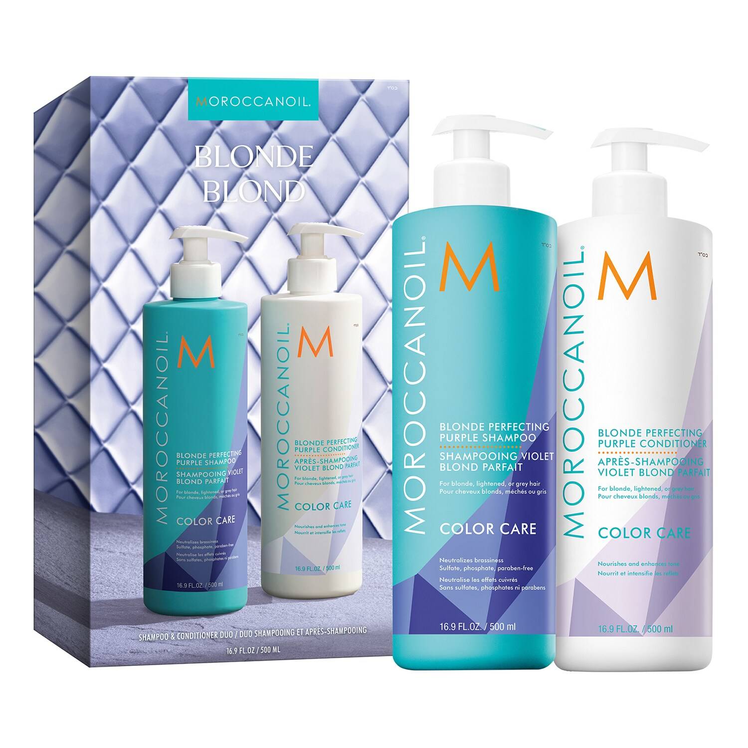 MOROCCANOIL Shampoo & Conditioner Duo - Hydrating hair routine Blonde Duo