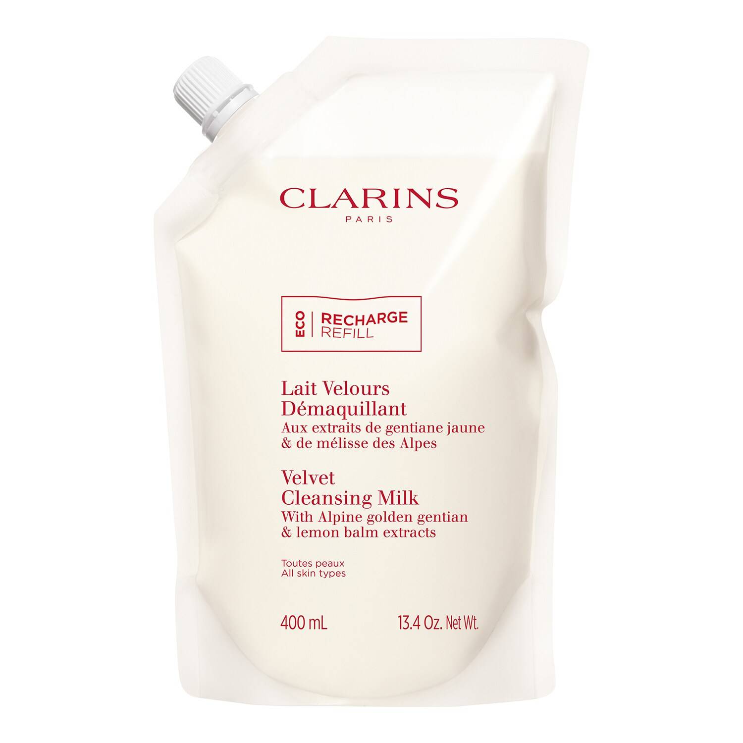 Clarins Velvet Cleansing Milk Refill 400Ml