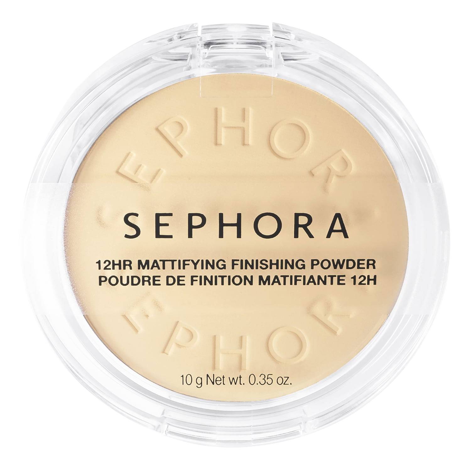 Sephora Collection 12Hr Mattifying Finishing Powder 01 Fair Yellow