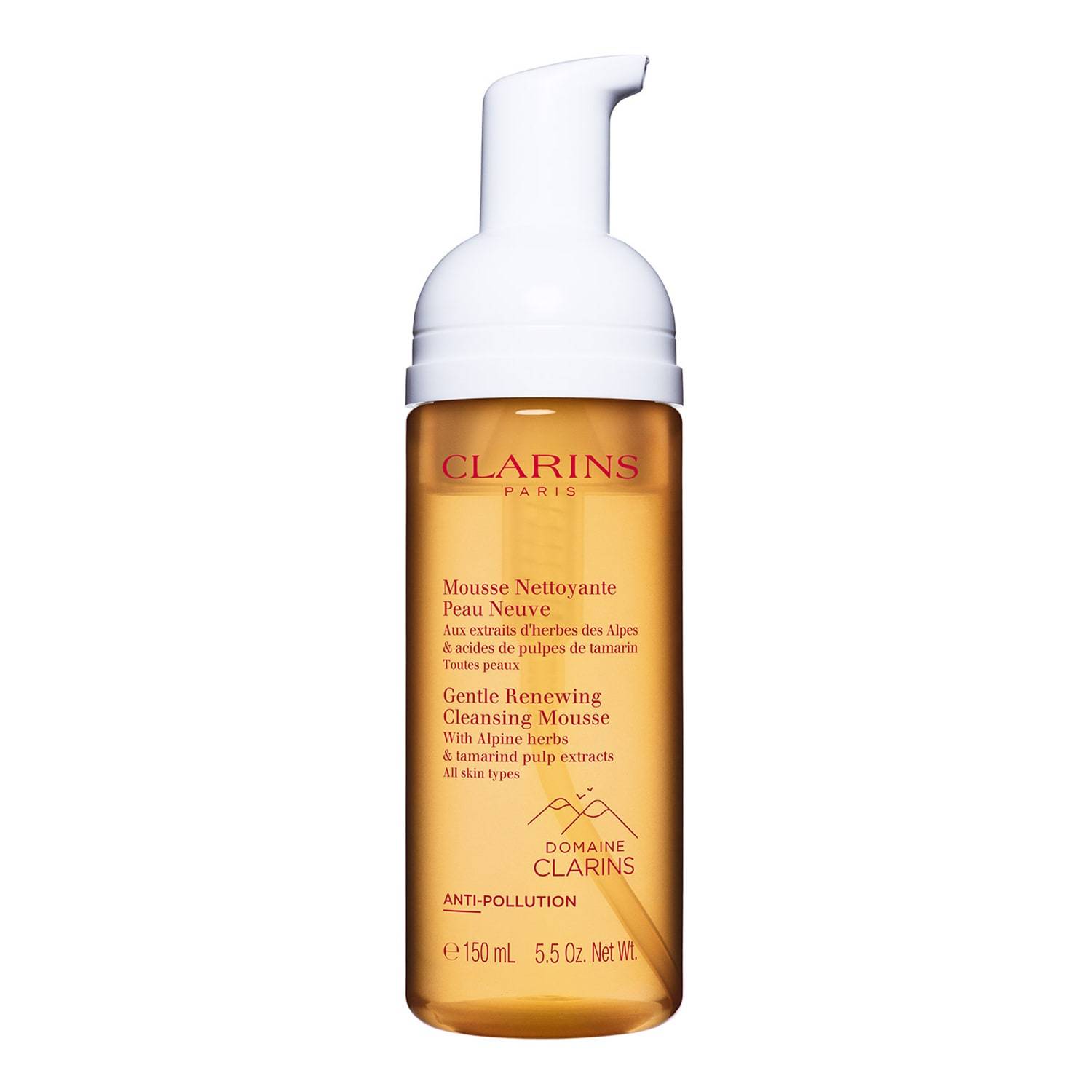 Clarins Gentle Renewing Cleansing Mousse - All Skin Types 150Ml