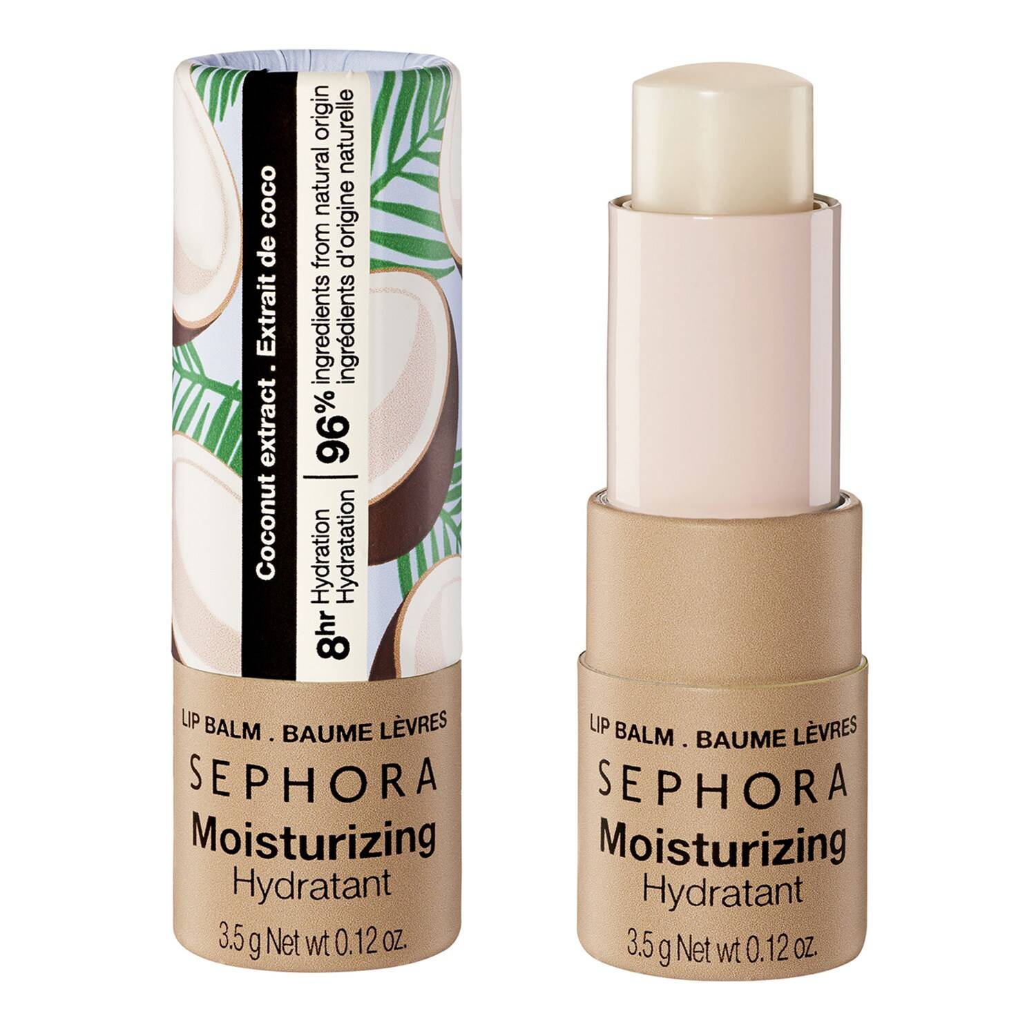 Sephora Collection Moisturizing Lip Balm 8 Hours Hydration 3.5G Coconut