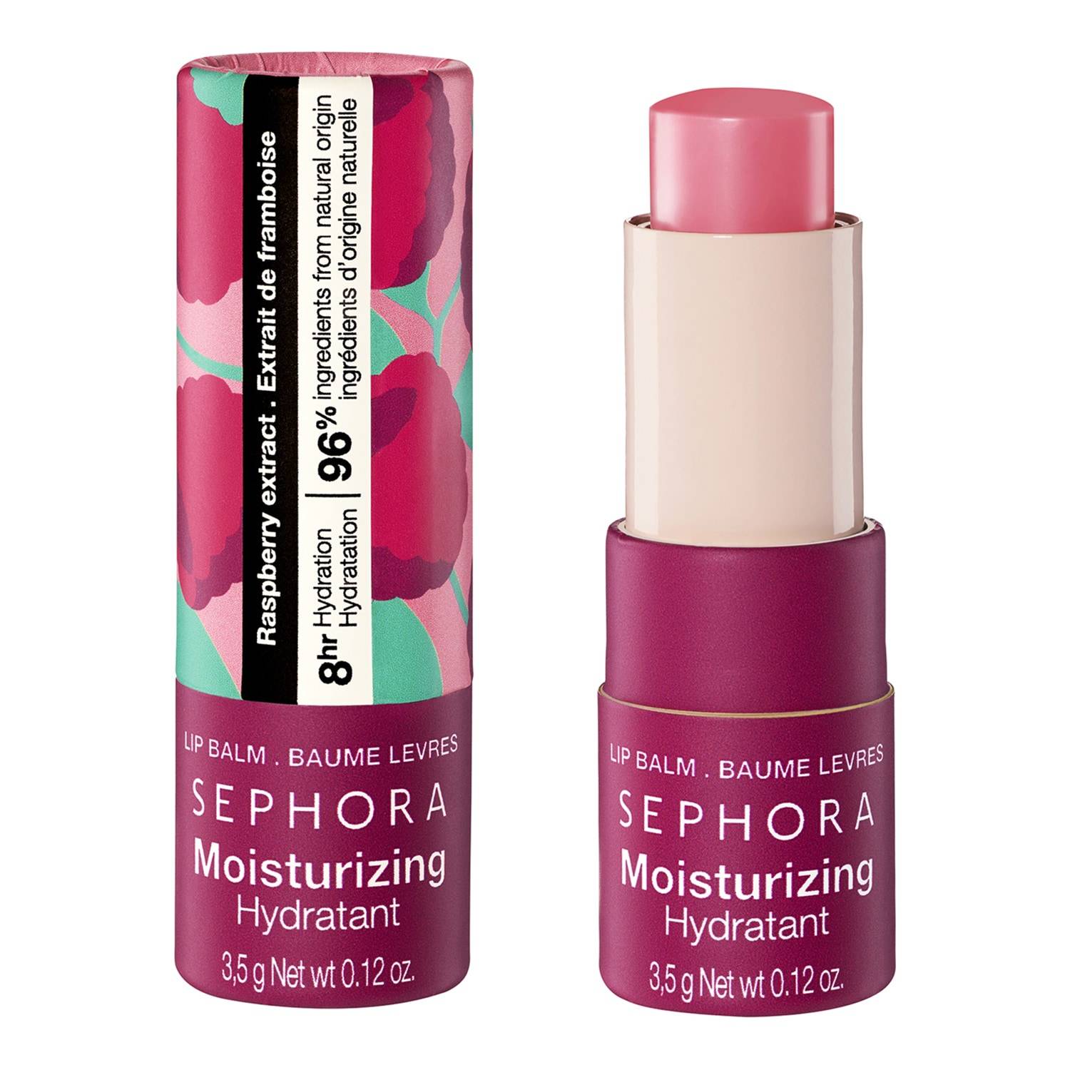Sephora Collection Moisturizing Lip Balm 8H Hydration 3.5G Raspberry