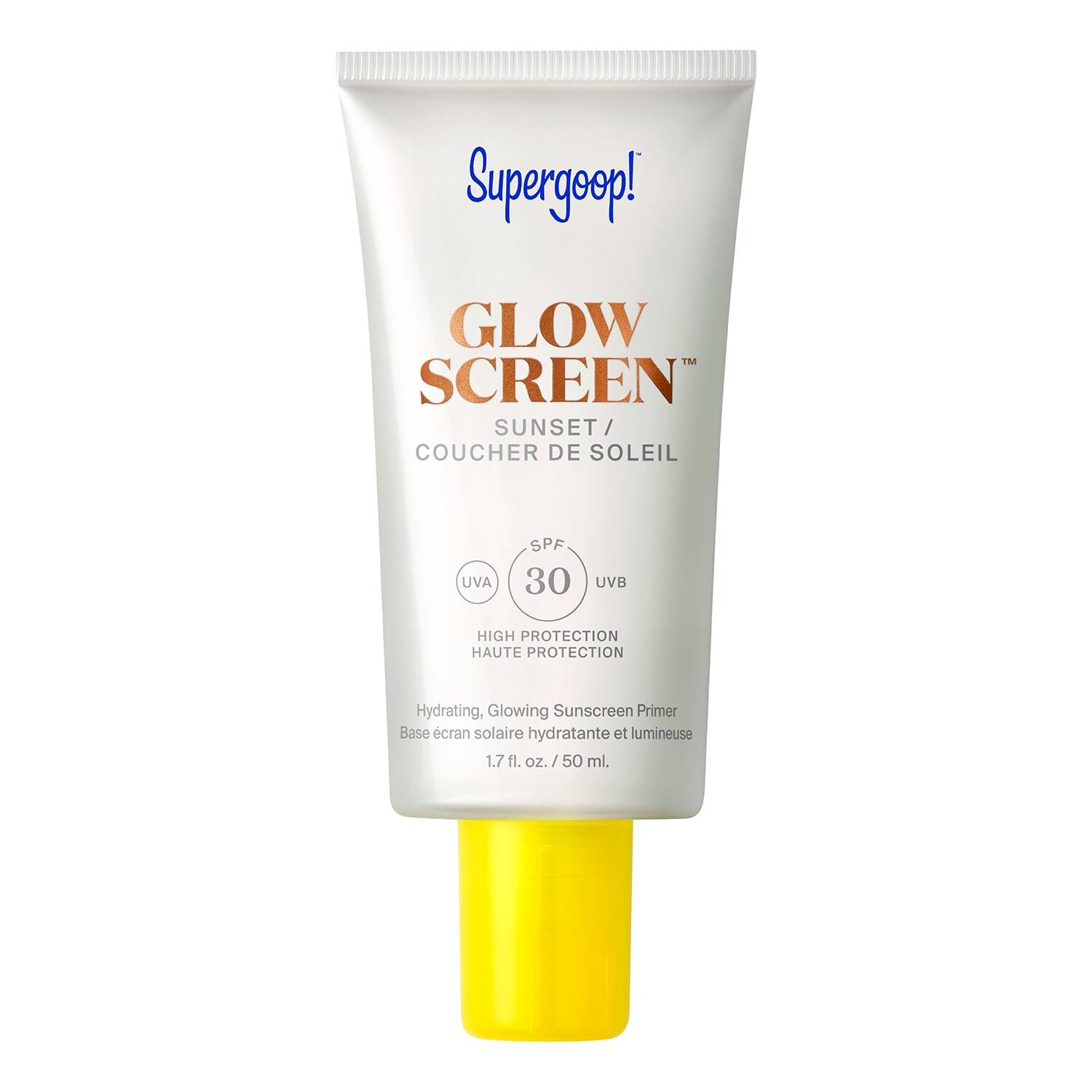 Supergoop! Glowscreen - Sunscreen Spf 30 Pa+++ With Hyaluronic Acid + Niacinamide Sunset