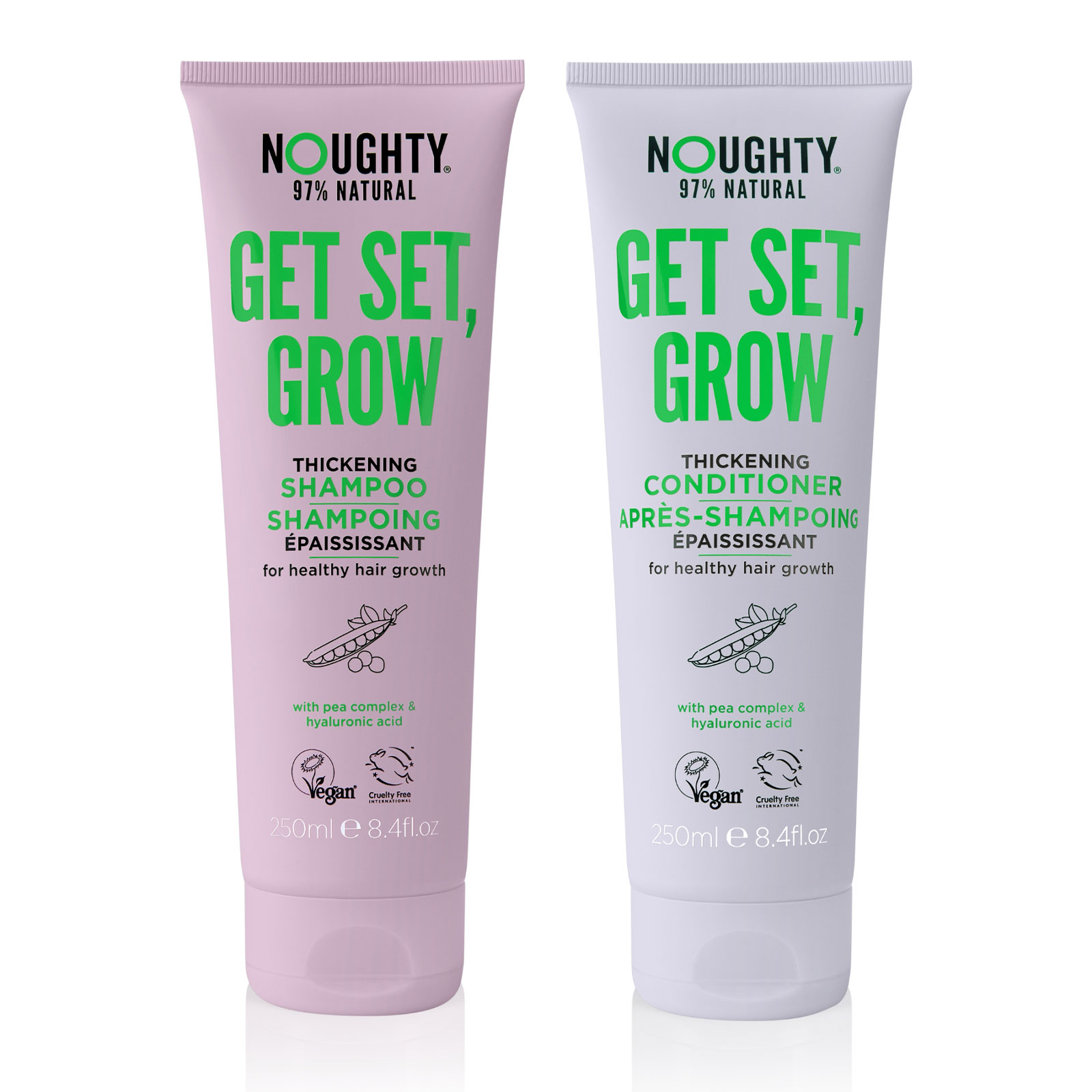 Noughty Get Set Grow Shampoo & Conditioner Duo