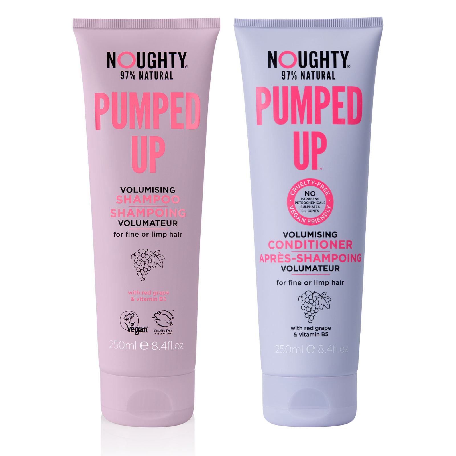 Noughty Pumped Up Shampoo & Conditioner Duo