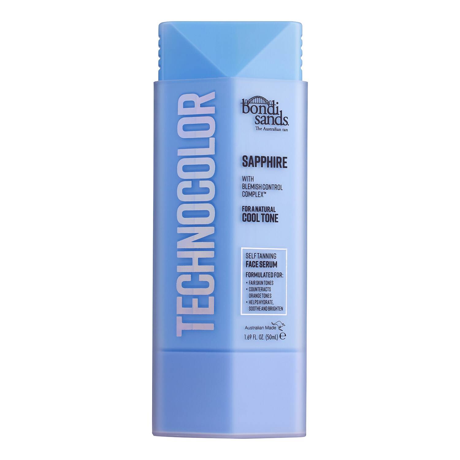 Bondi Sands Technocolor Self Tanning Face Serum 50Ml Sapphire